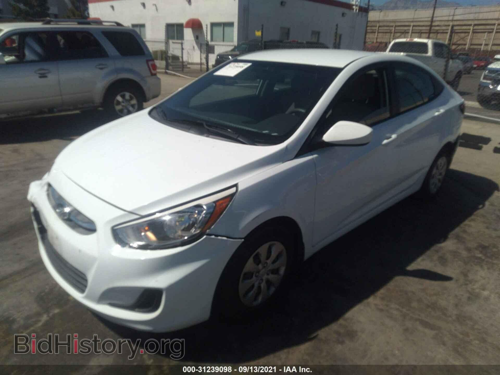 2016 HYUNDAI ACCENT - VIN: KMHCT4AE2GU064772 - Фото 2