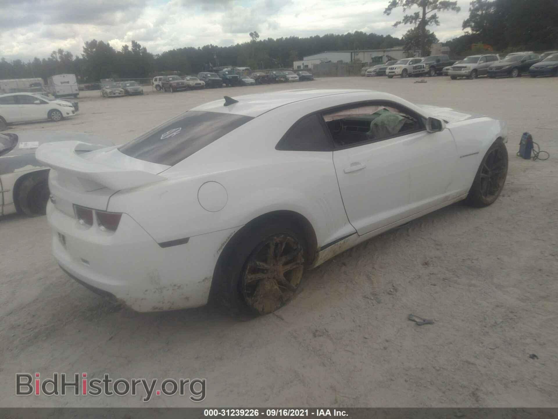 2012 CHEVROLET CAMARO - VIN: 2G1FA1E31C9176719 - Фото 4