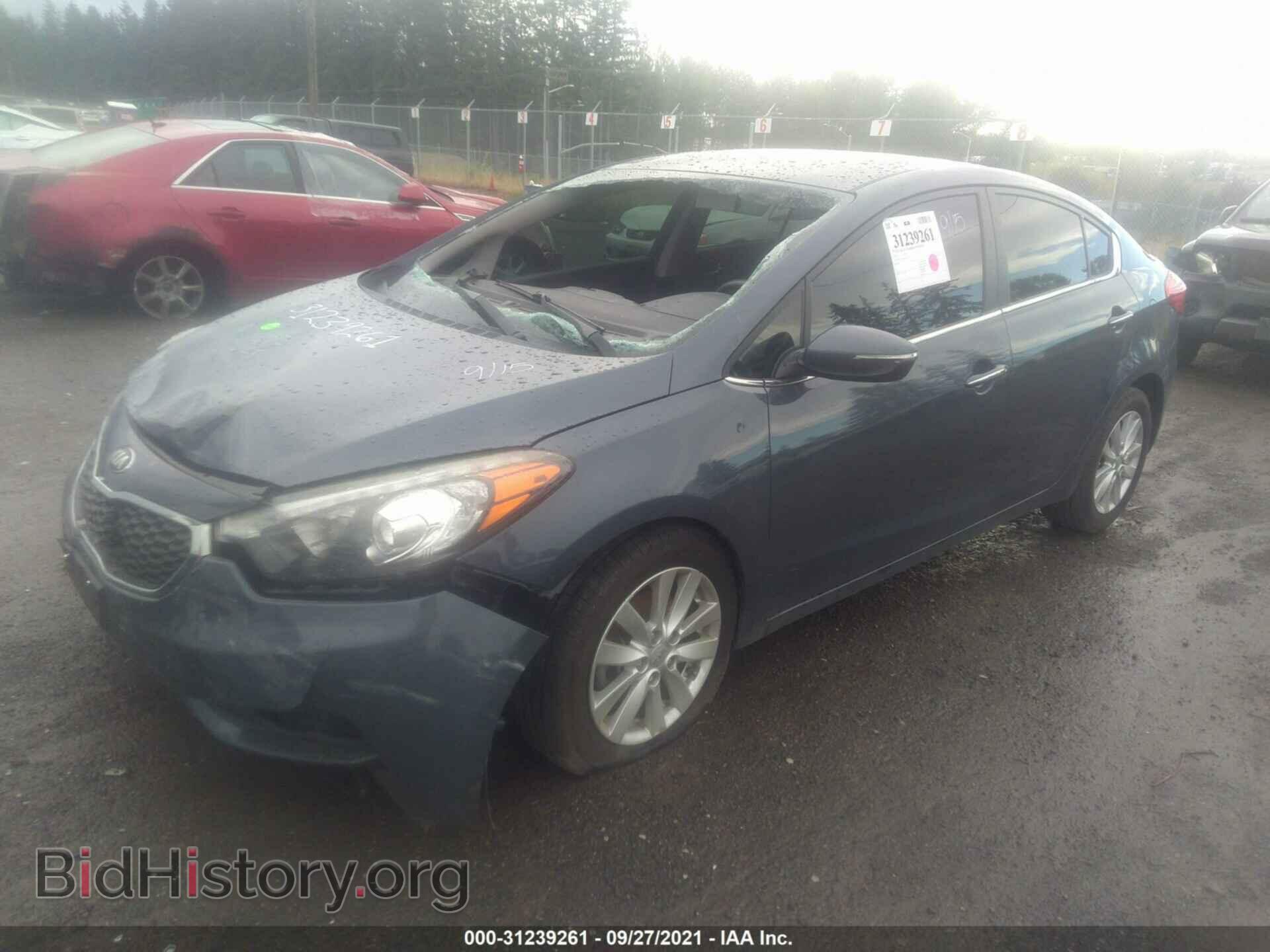 2014 KIA FORTE - VIN: KNAFX4A83E5070925 - Фото 2