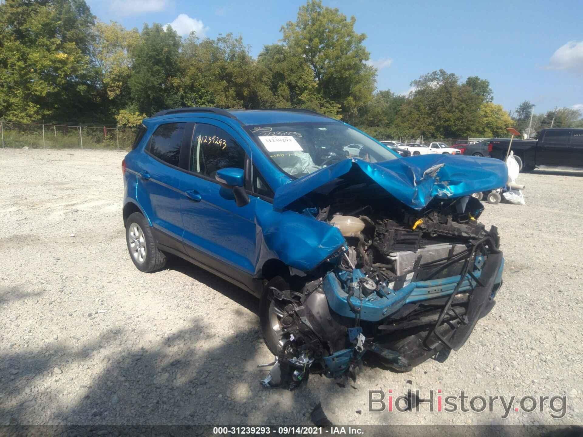 Photo MAJ6P1UL4JC230596 - FORD ECOSPORT 2018