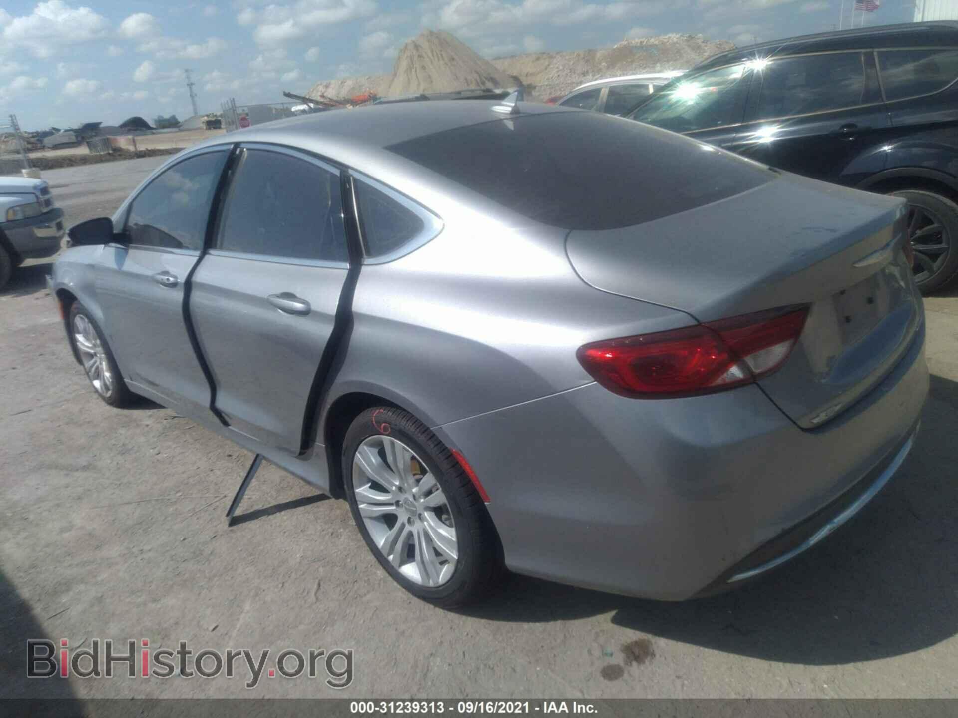 2016 CHRYSLER 200 - VIN: 1C3CCCAB5GN176985 - Фото 3