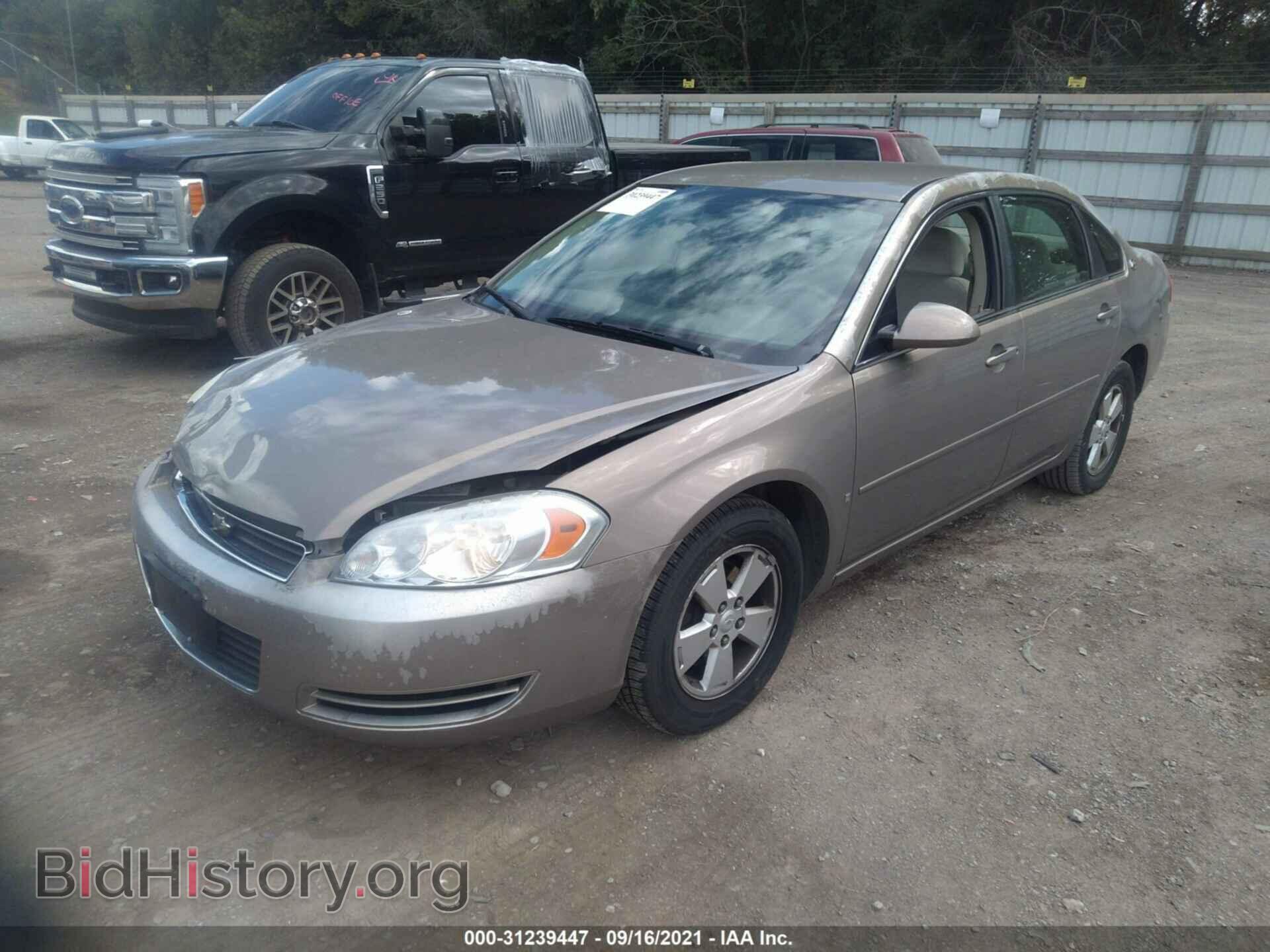 2007 CHEVROLET IMPALA - VIN: 2G1WT58K779181675 - Фото 2