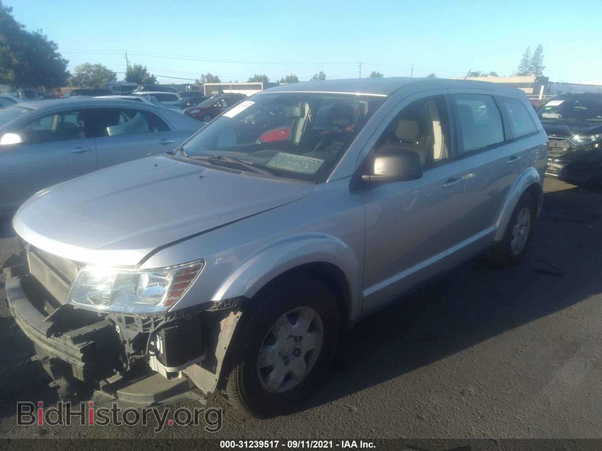 2012 DODGE JOURNEY - VIN: 3C4PDCAB9CT229837 - Фото 2