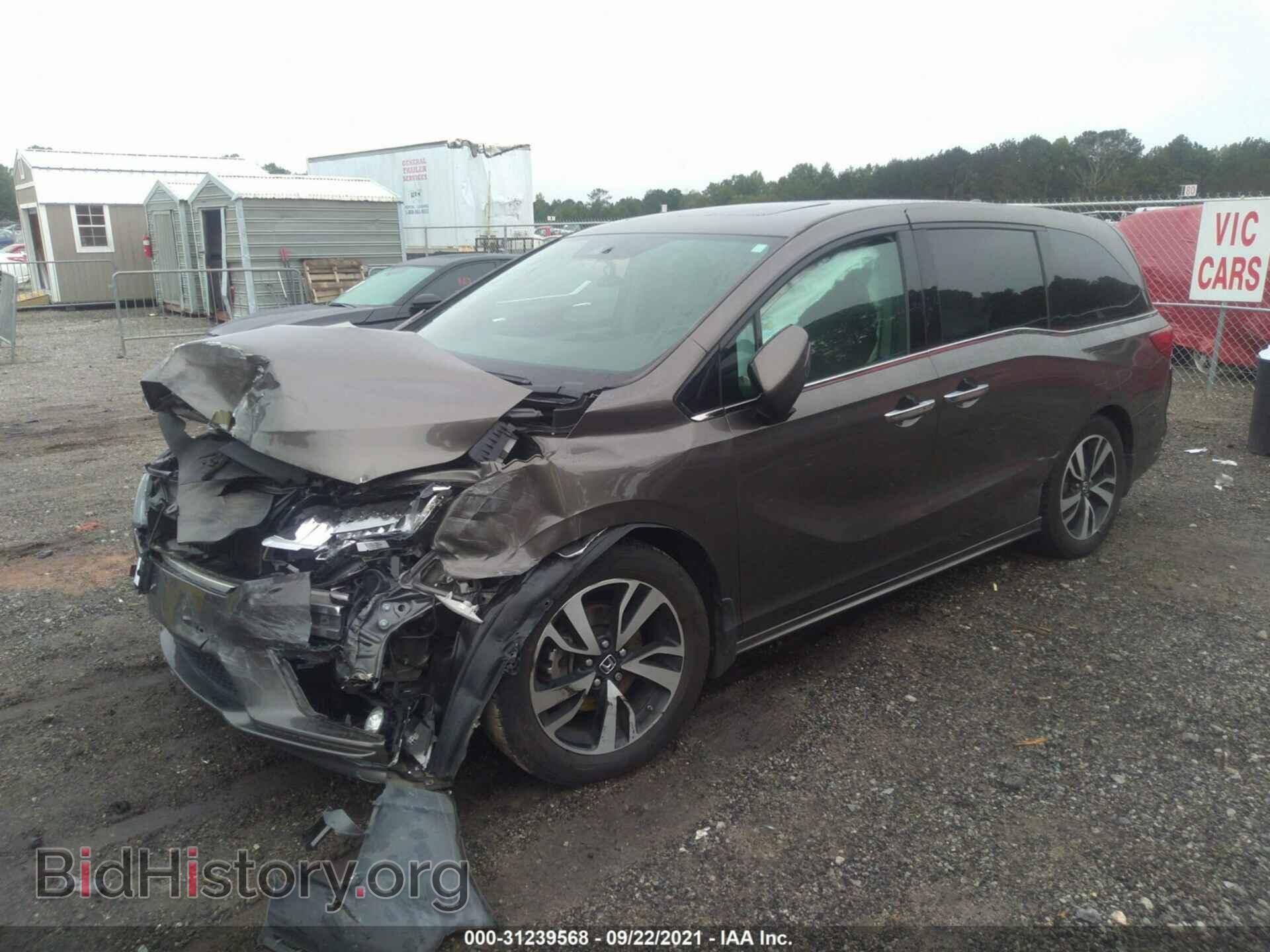 2018 HONDA ODYSSEY - VIN: 5FNRL6H96JB107576 - Фото 2