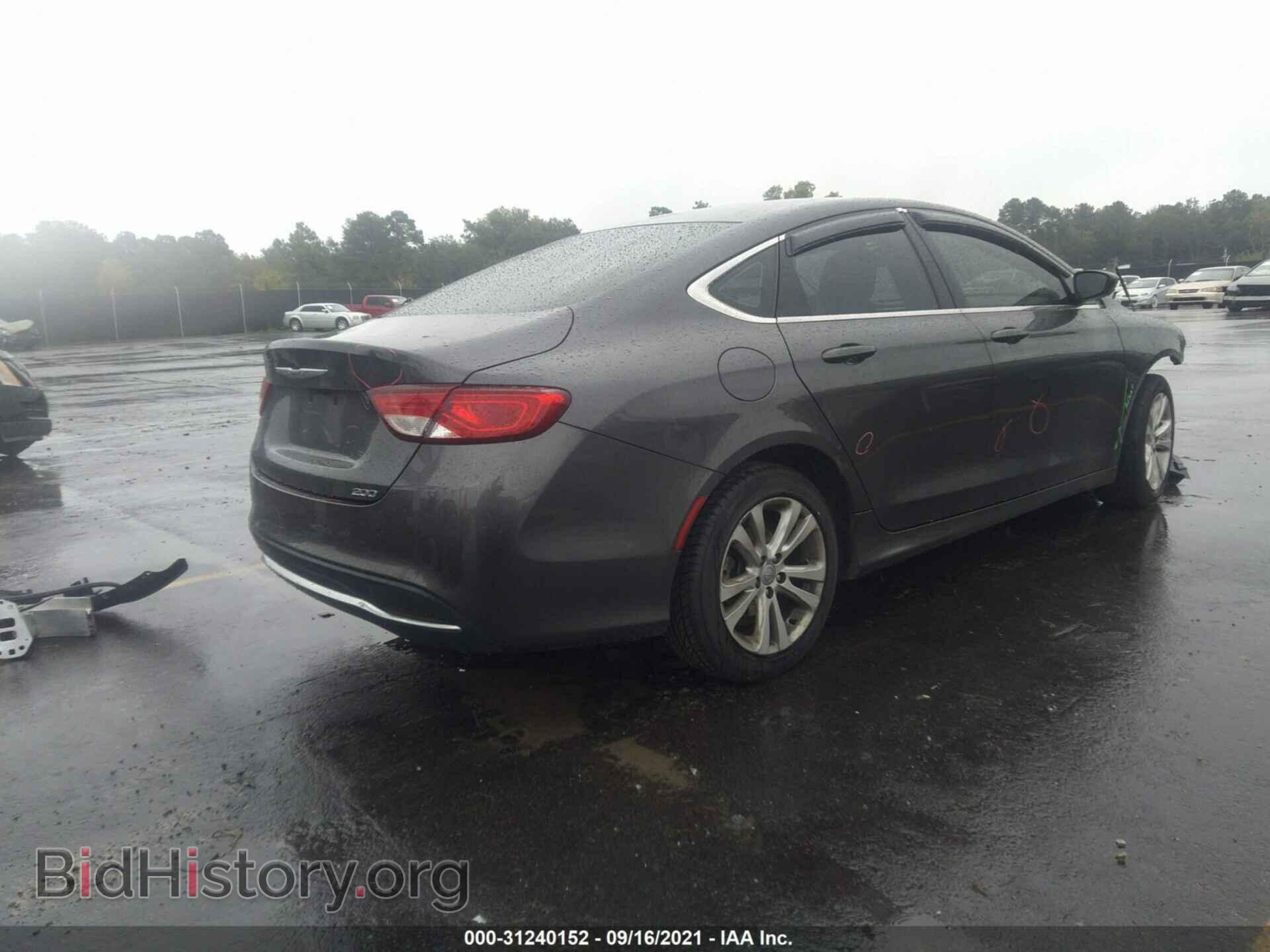 2016 CHRYSLER 200 - VIN: 1C3CCCAB7GN145009 - Photo 4