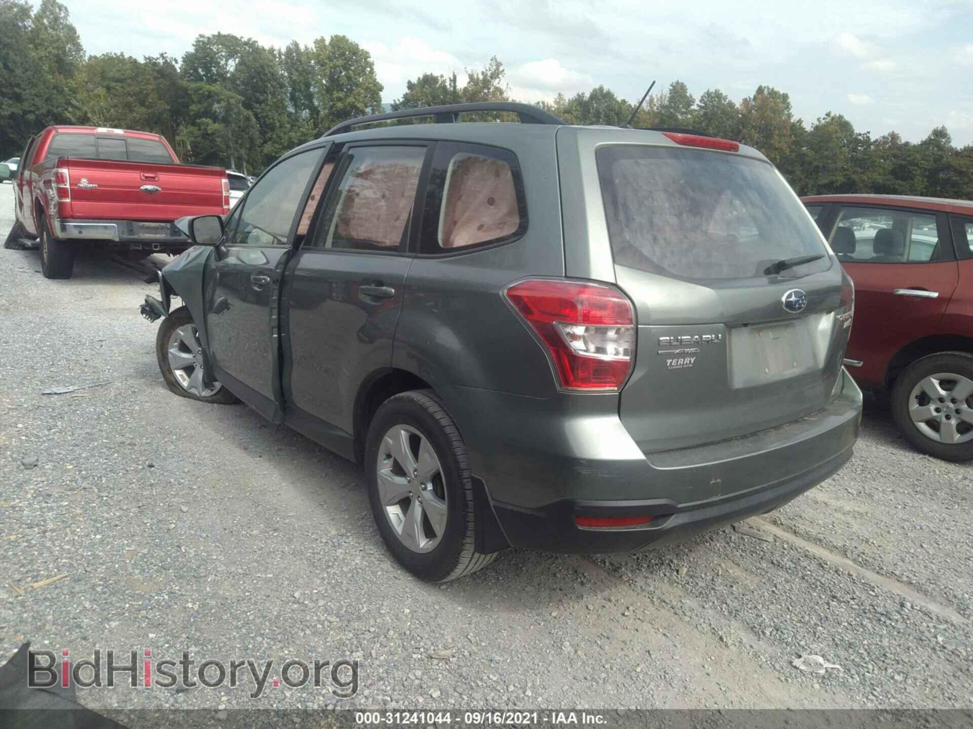2015 SUBARU FORESTER - VIN: JF2SJABC0FH446082 - Фото 3