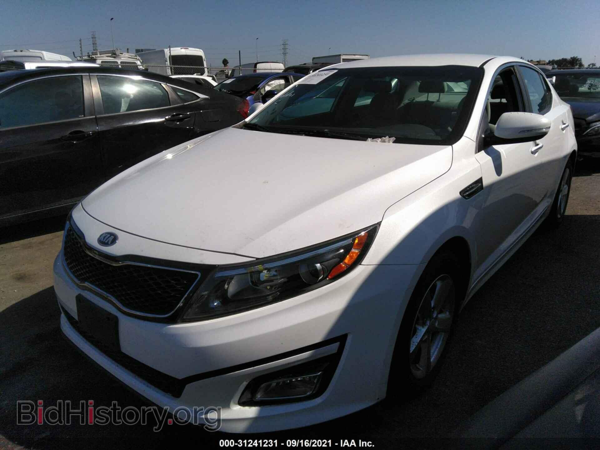 2015 KIA OPTIMA - VIN: KNAGM4A72F5665075 - Photo 2