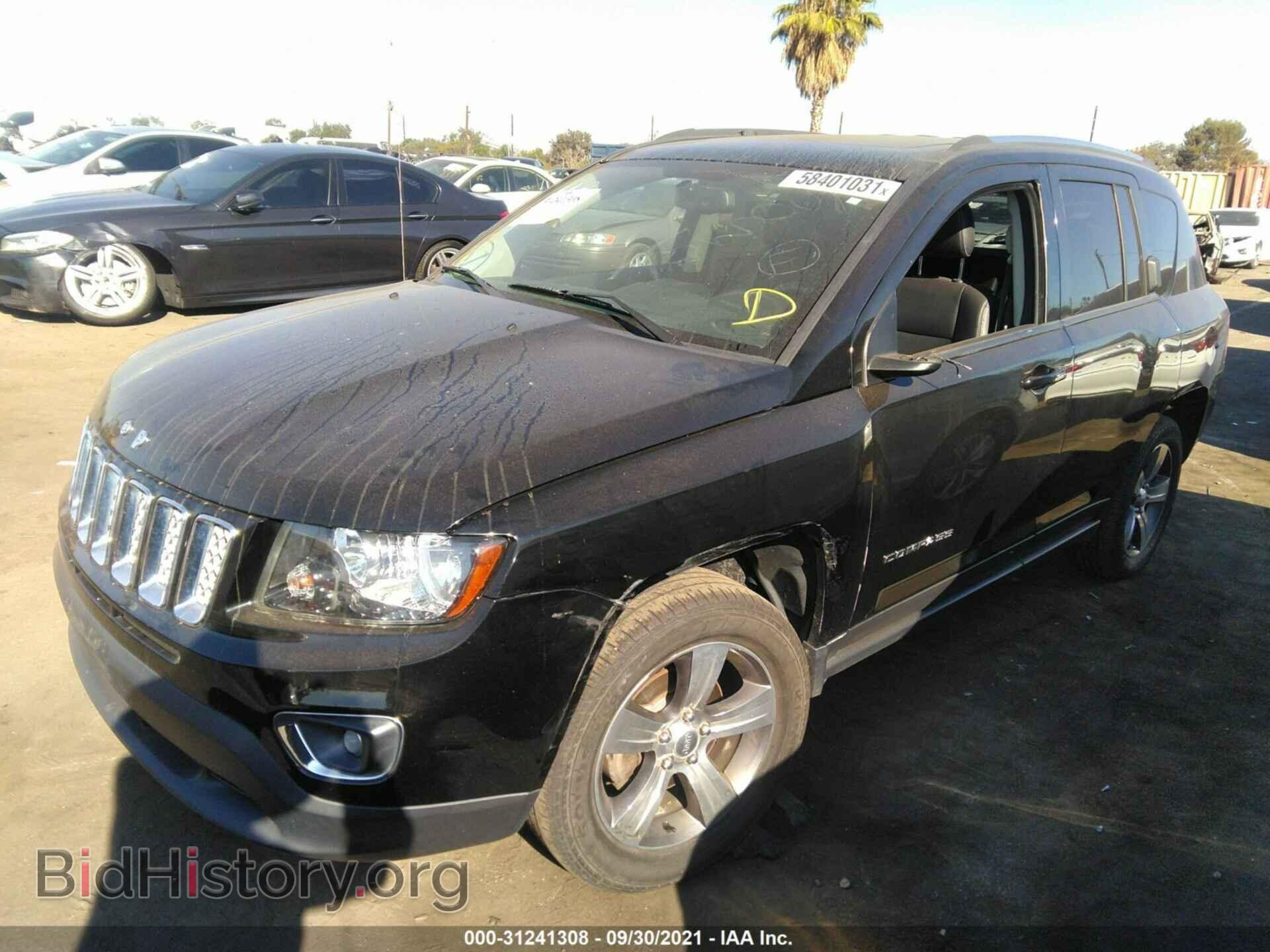 2017 JEEP COMPASS - VIN: 1C4NJDEBXHD129758 - Фото 2