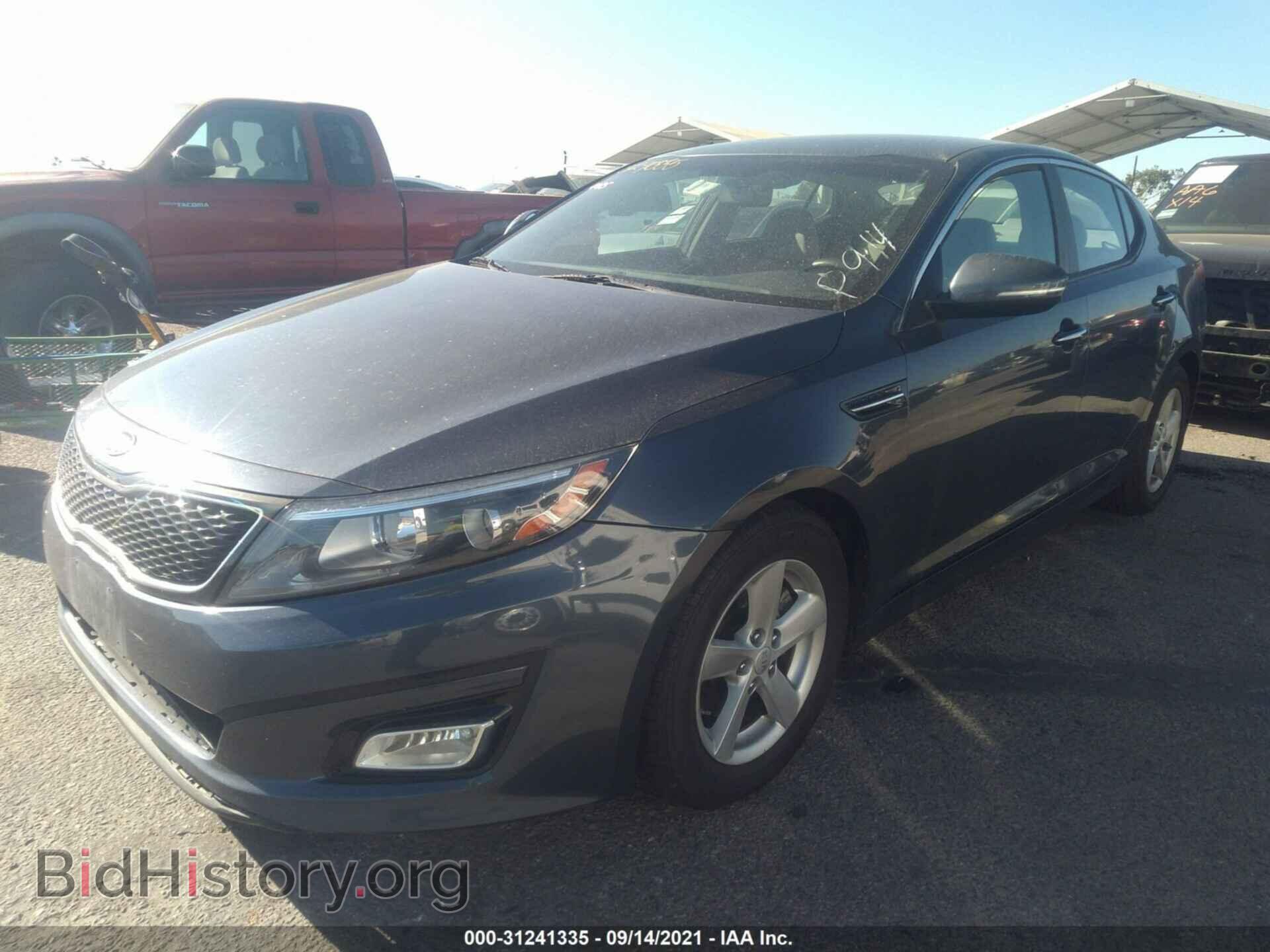 2015 KIA OPTIMA - VIN: KNAGM4A74F5535265 - Photo 2