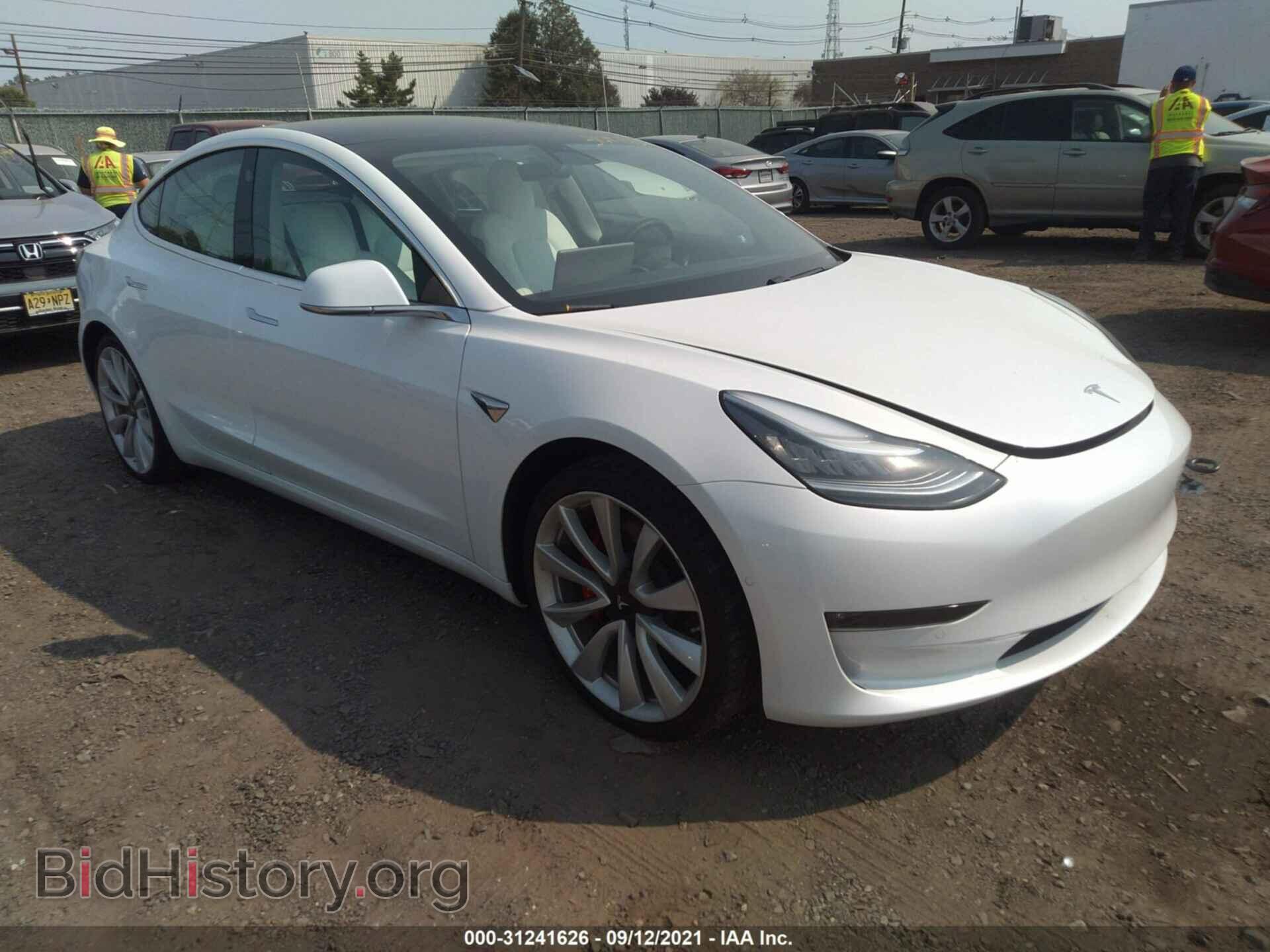 Photo 5YJ3E1EB8KF469730 - TESLA MODEL 3 2019