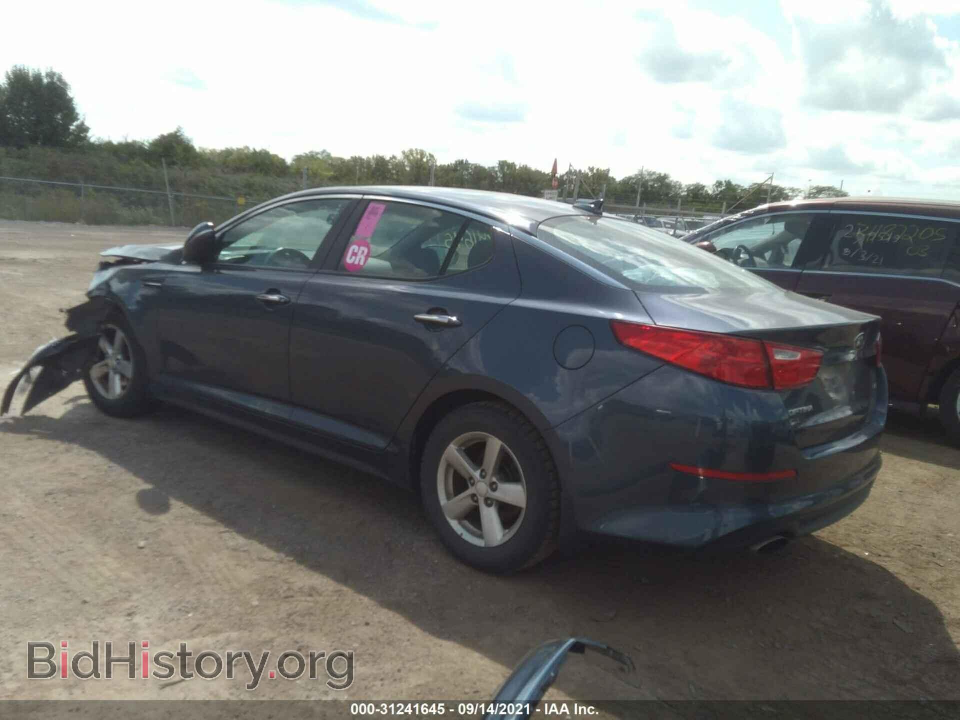 2015 KIA OPTIMA - VIN: 5XXGM4A71FG472950 - Фото 3
