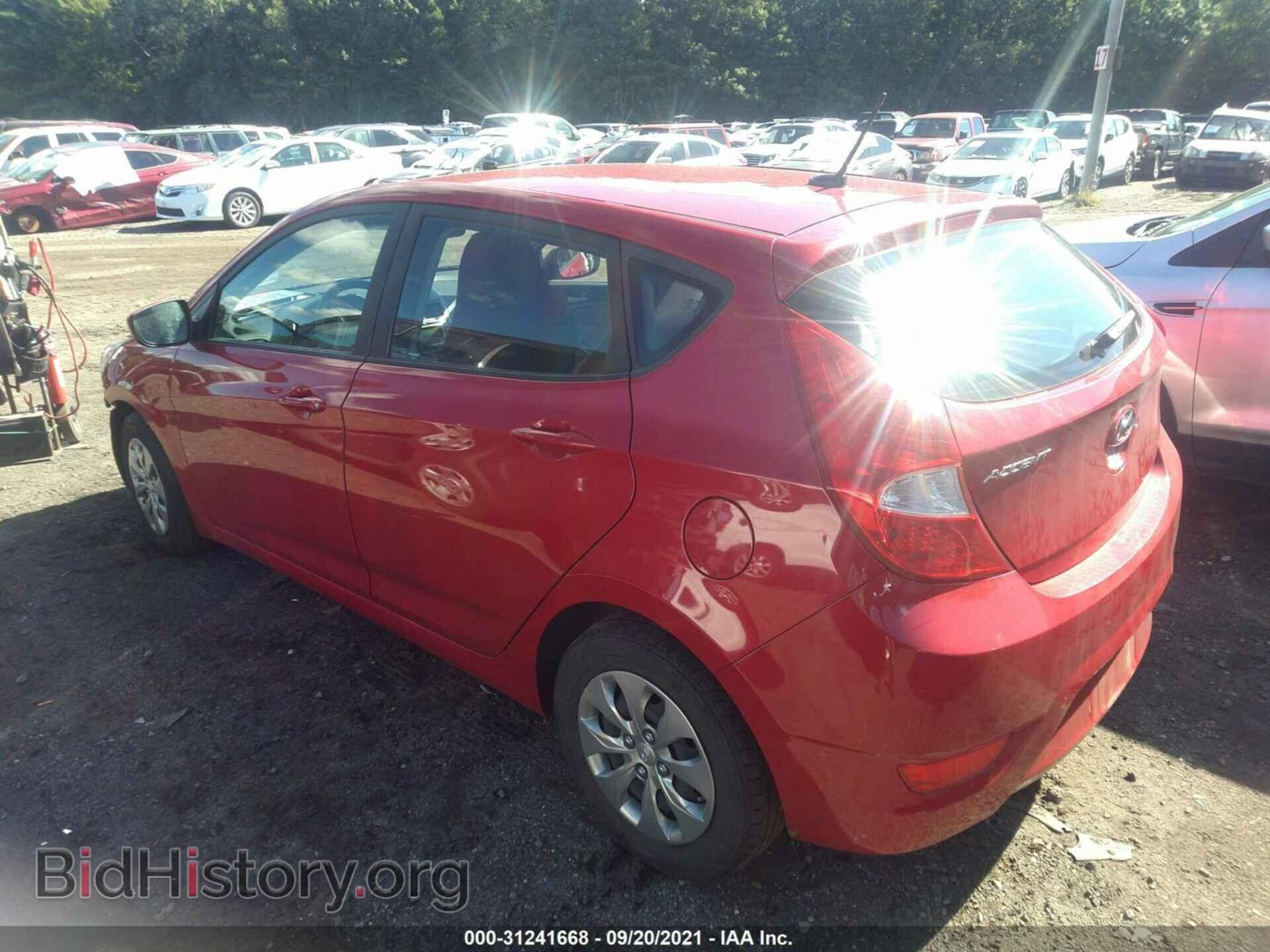 2017 HYUNDAI ACCENT - VIN: KMHCT5AE6HU325604 - Фото 3