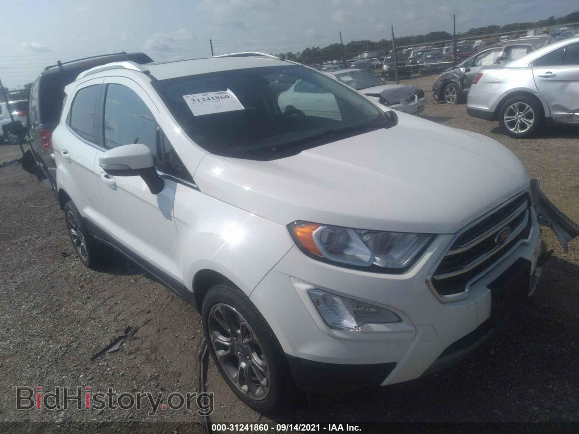 Фотография MAJ6S3KL2KC256905 - FORD ECOSPORT 2019