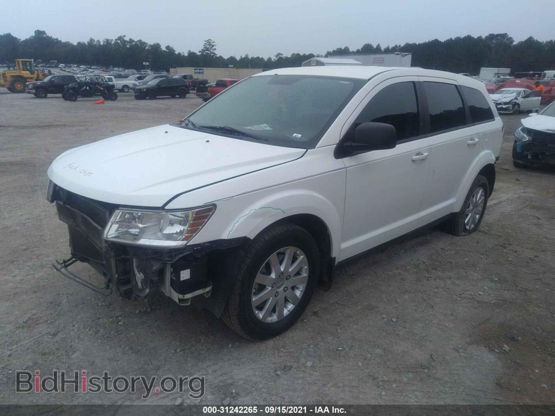 2014 DODGE JOURNEY - VIN: 3C4PDCAB6ET117564 - Фото 2