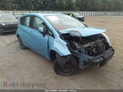 2014 Nissan VERSA NOTE SV, blue — VIN 3N1CE2CP2EL402036, IAAI