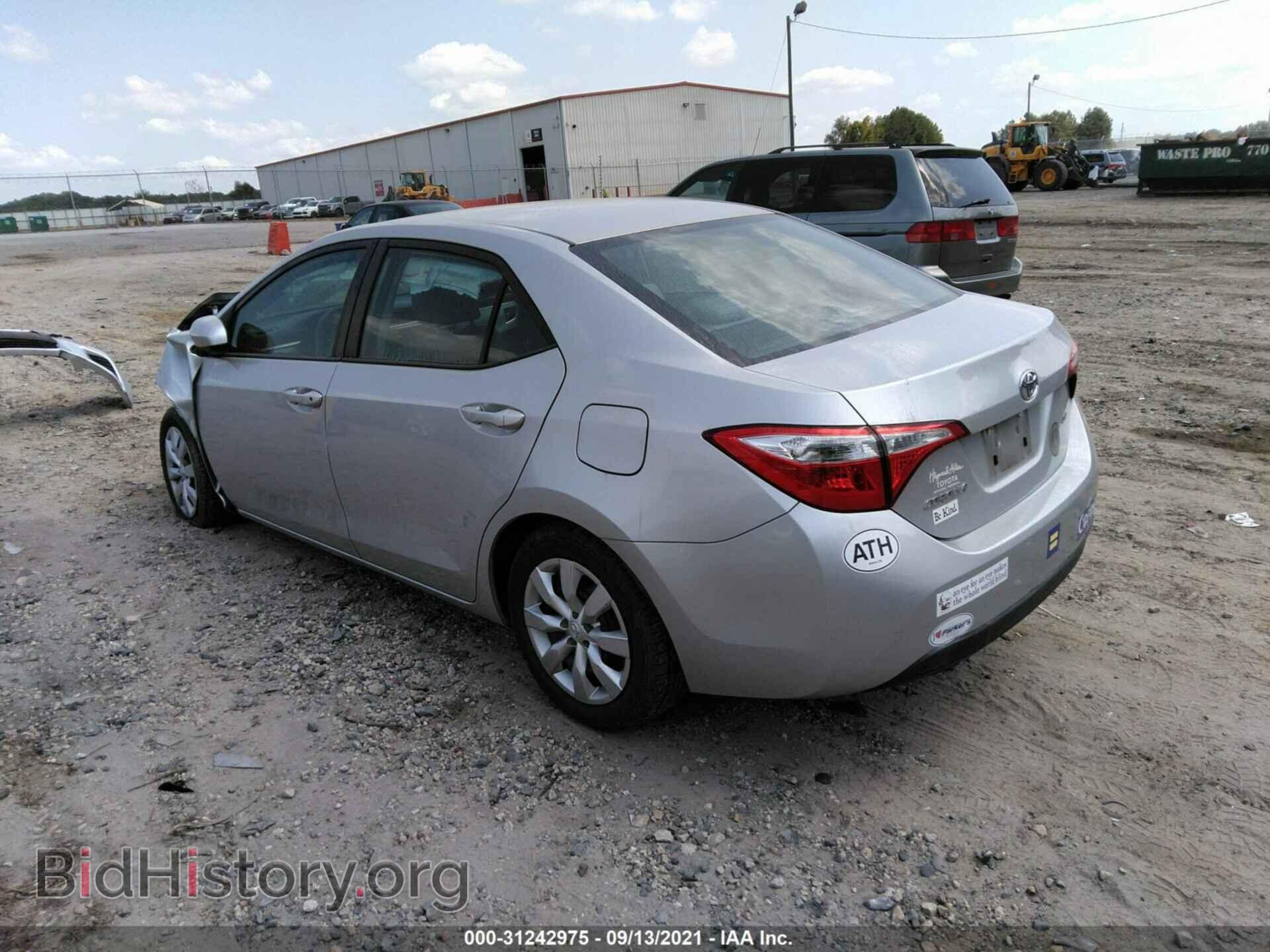 2014 TOYOTA COROLLA - VIN: 5YFBURHE6EP122067 - Фото 3