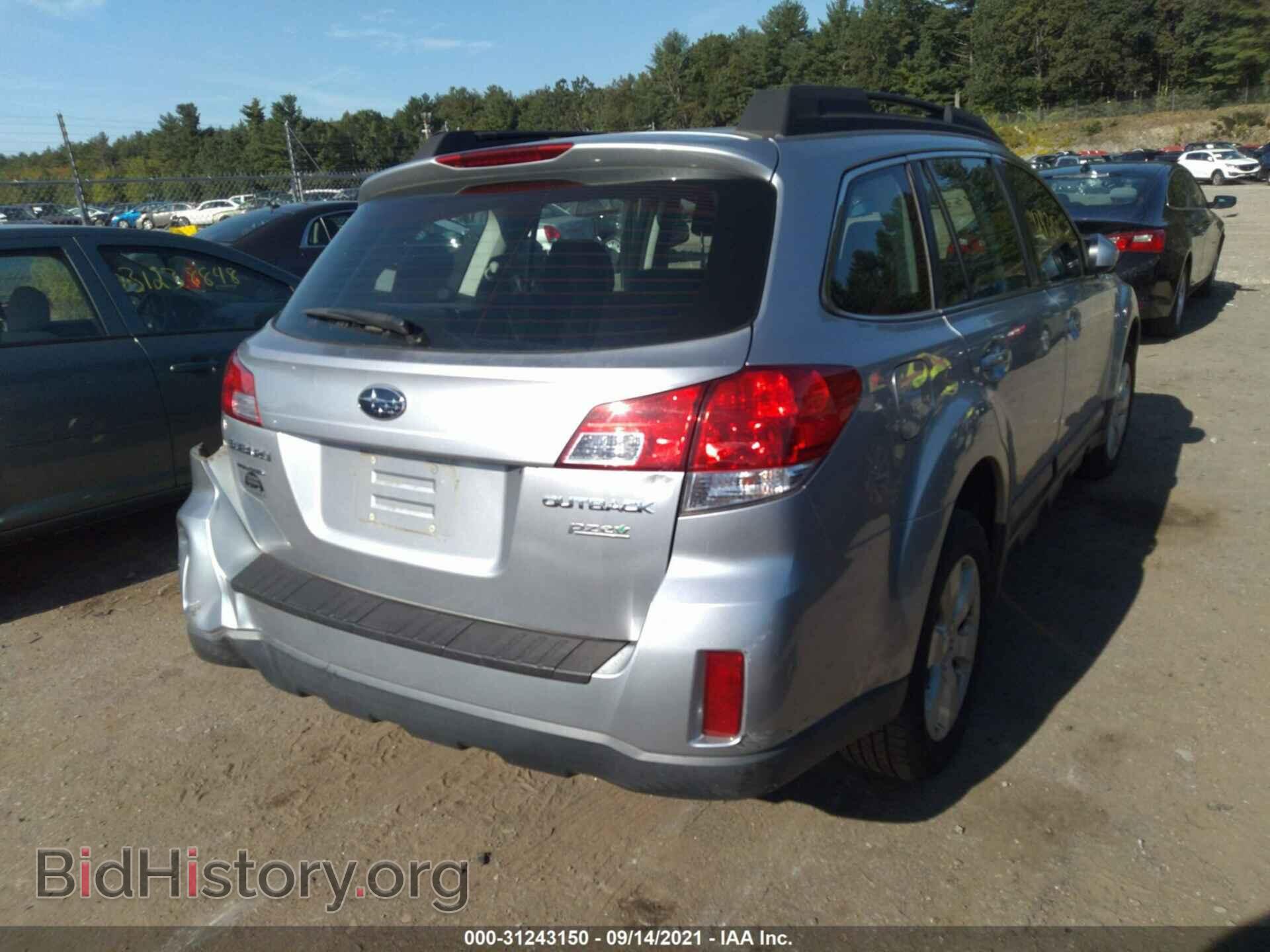 2012 SUBARU OUTBACK - VIN: 4S4BRBAC7C3260381 - Фото 4