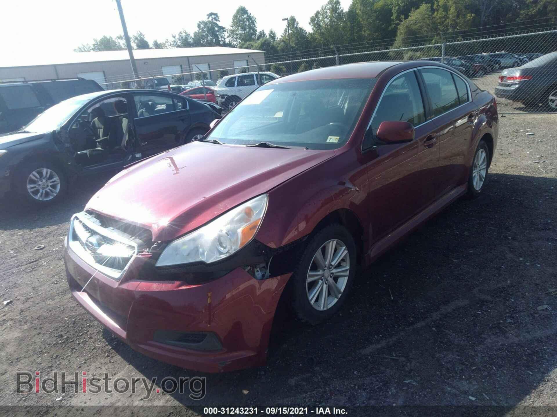 2012 SUBARU LEGACY - VIN: 4S3BMBC6XC3043370 - Фото 2