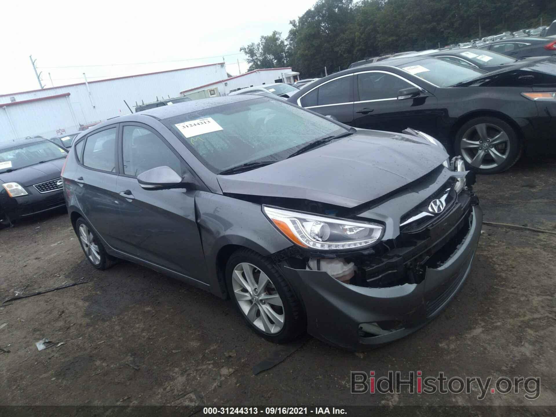 Photo KMHCU5AE6EU183537 - HYUNDAI ACCENT 2014