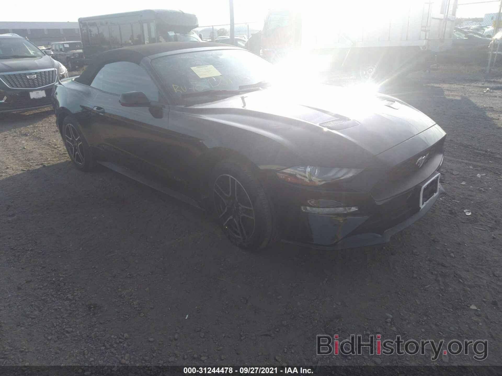 Photo 1FATP8UH2K5163736 - FORD MUSTANG 2019