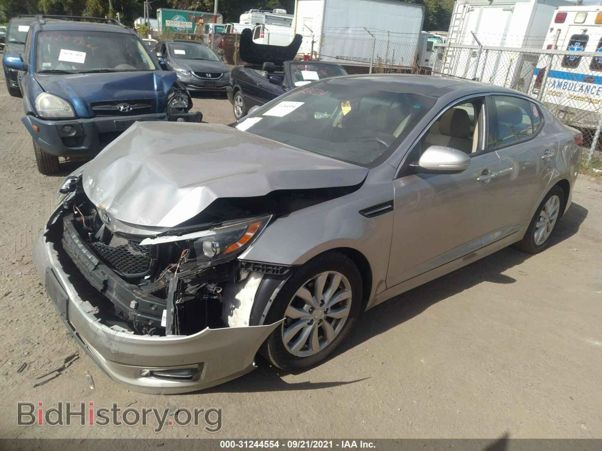 2014 KIA OPTIMA - VIN: 5XXGN4A79EG332981 - Фото 2