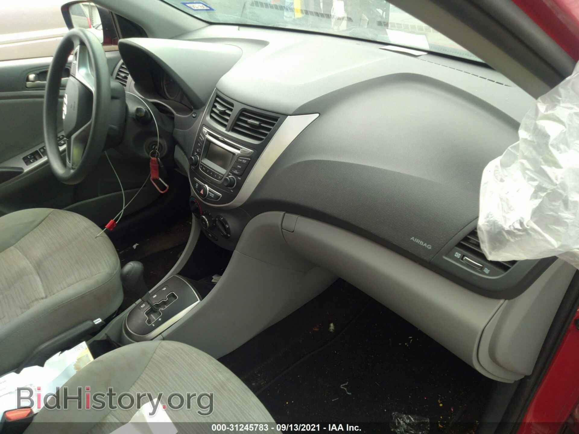 2017 HYUNDAI ACCENT - VIN: KMHCT5AE3HU313555 - Фото 5