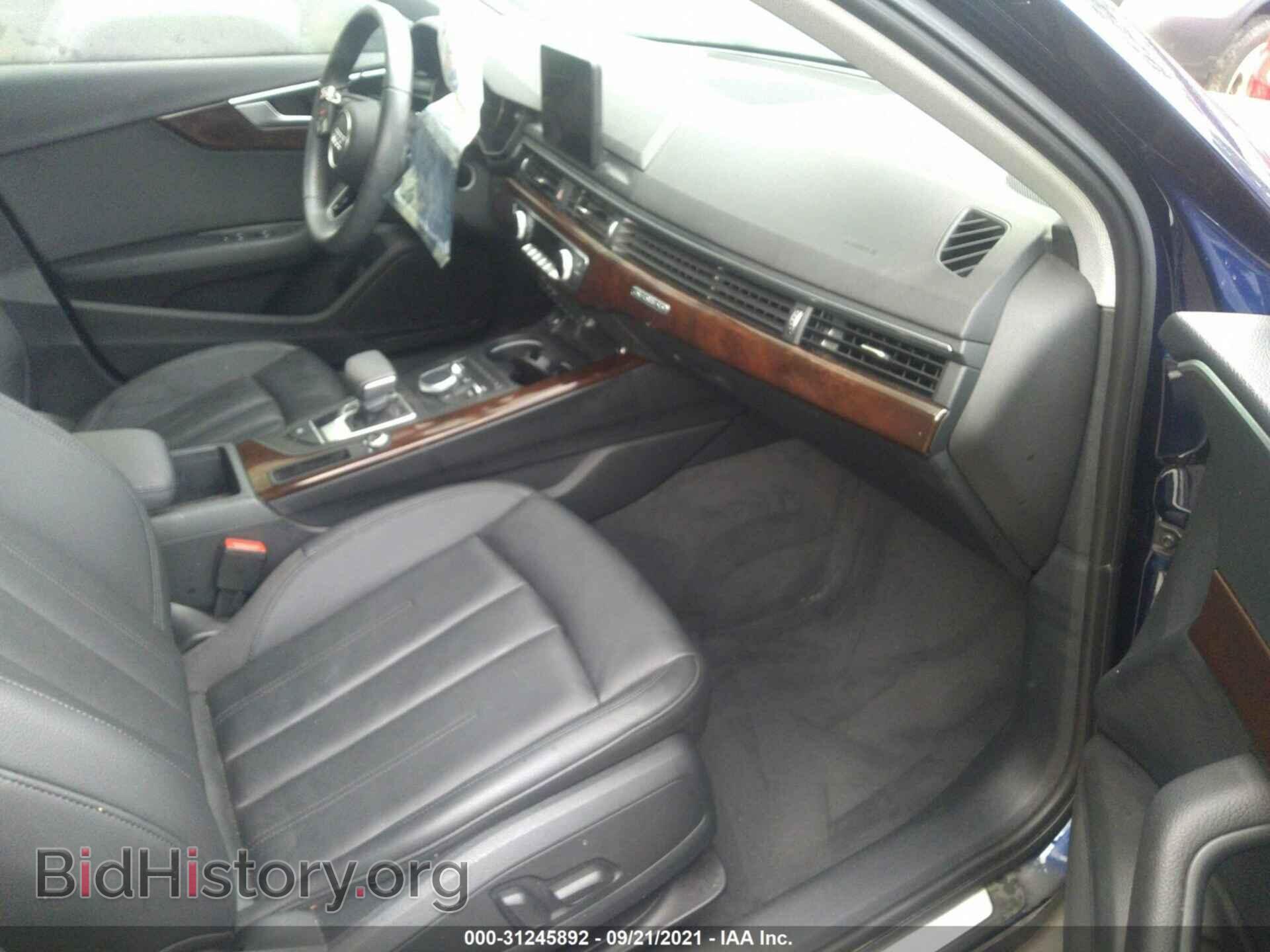 2019 AUDI A4 - VIN: WAUDNAF41KA003292 - Фото 5