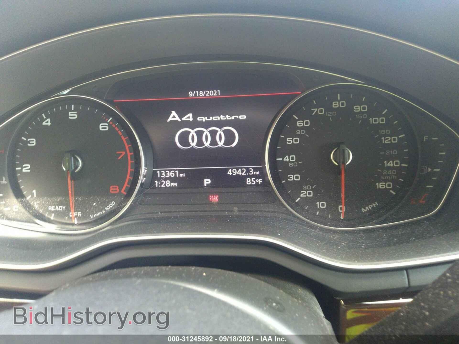 2019 AUDI A4 - VIN: WAUDNAF41KA003292 - Фото 7