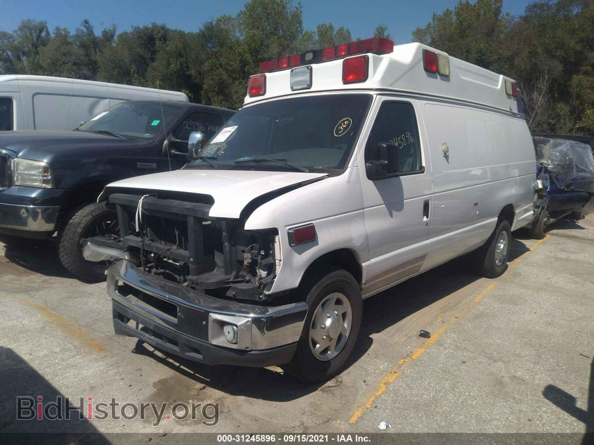 2008 FORD ECONOLINE - VIN: 1FDSS34P68DB52313 - Фото 2
