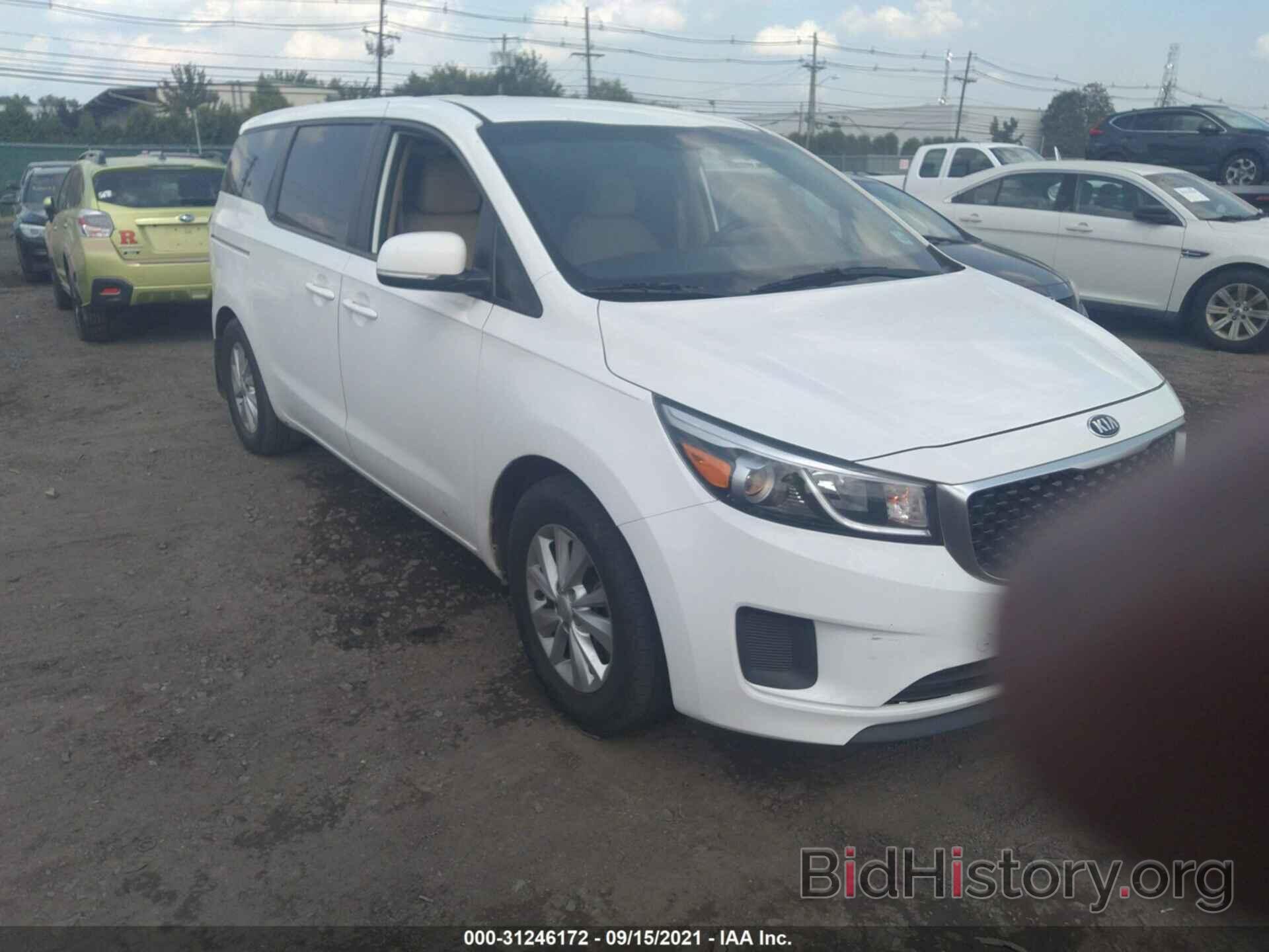 Photo KNDMB5C15H6307637 - KIA SEDONA 2017