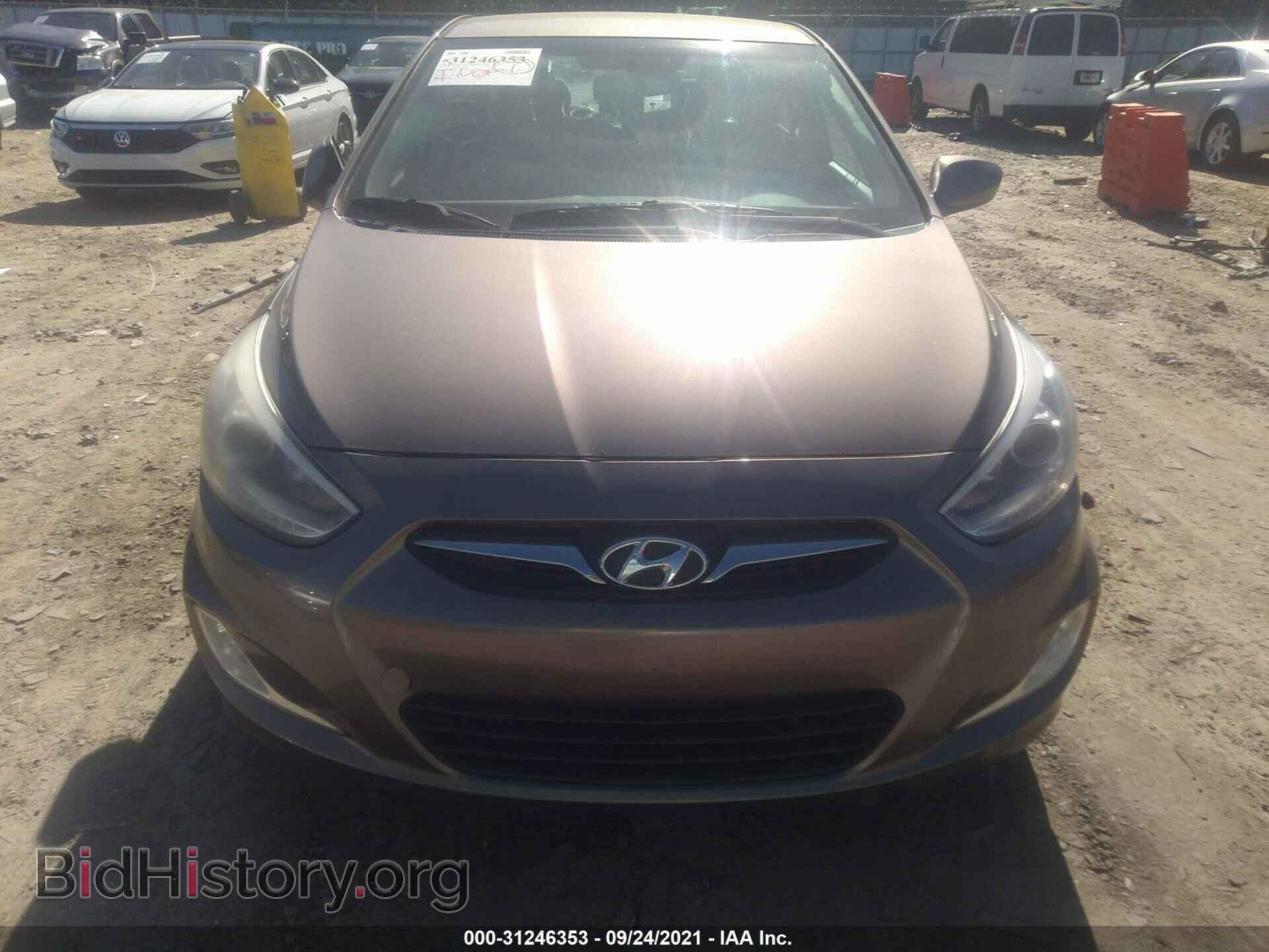 2014 HYUNDAI ACCENT - VIN: KMHCU4AE3EU736669 - Фото 6