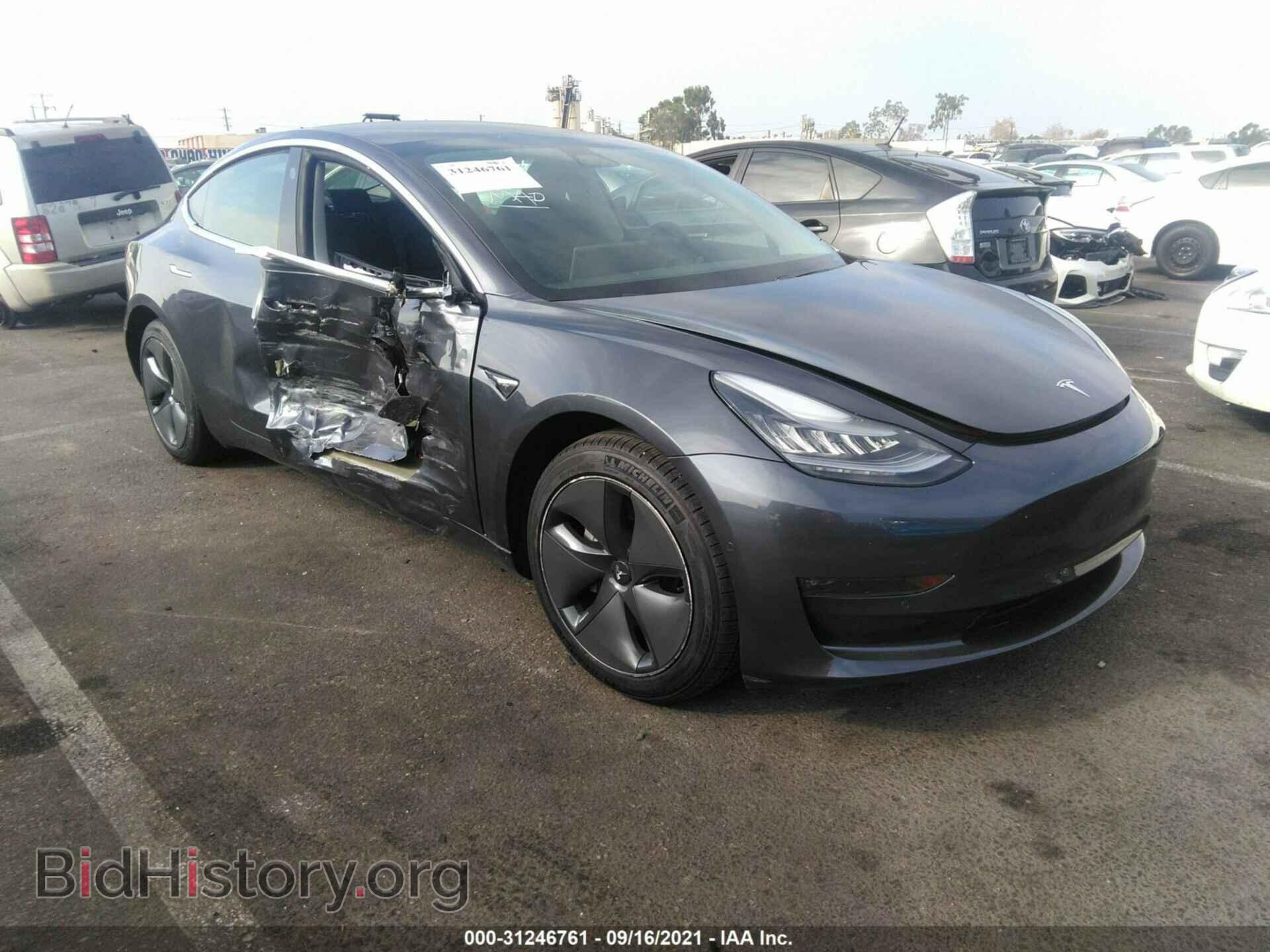 Photo 5YJ3E1EA5KF400484 - TESLA MODEL 3 2019