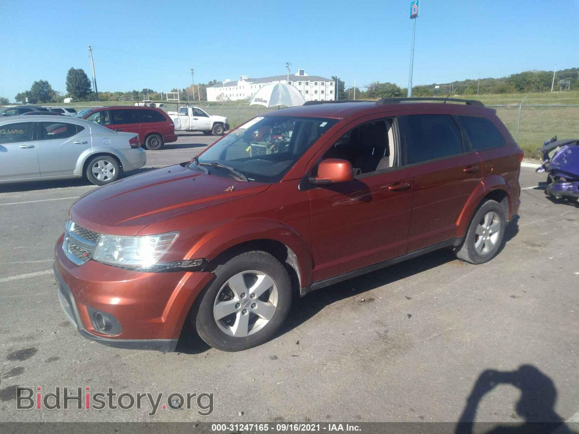 2012 DODGE JOURNEY - VIN: 3C4PDDBG4CT364790 - Фото 2