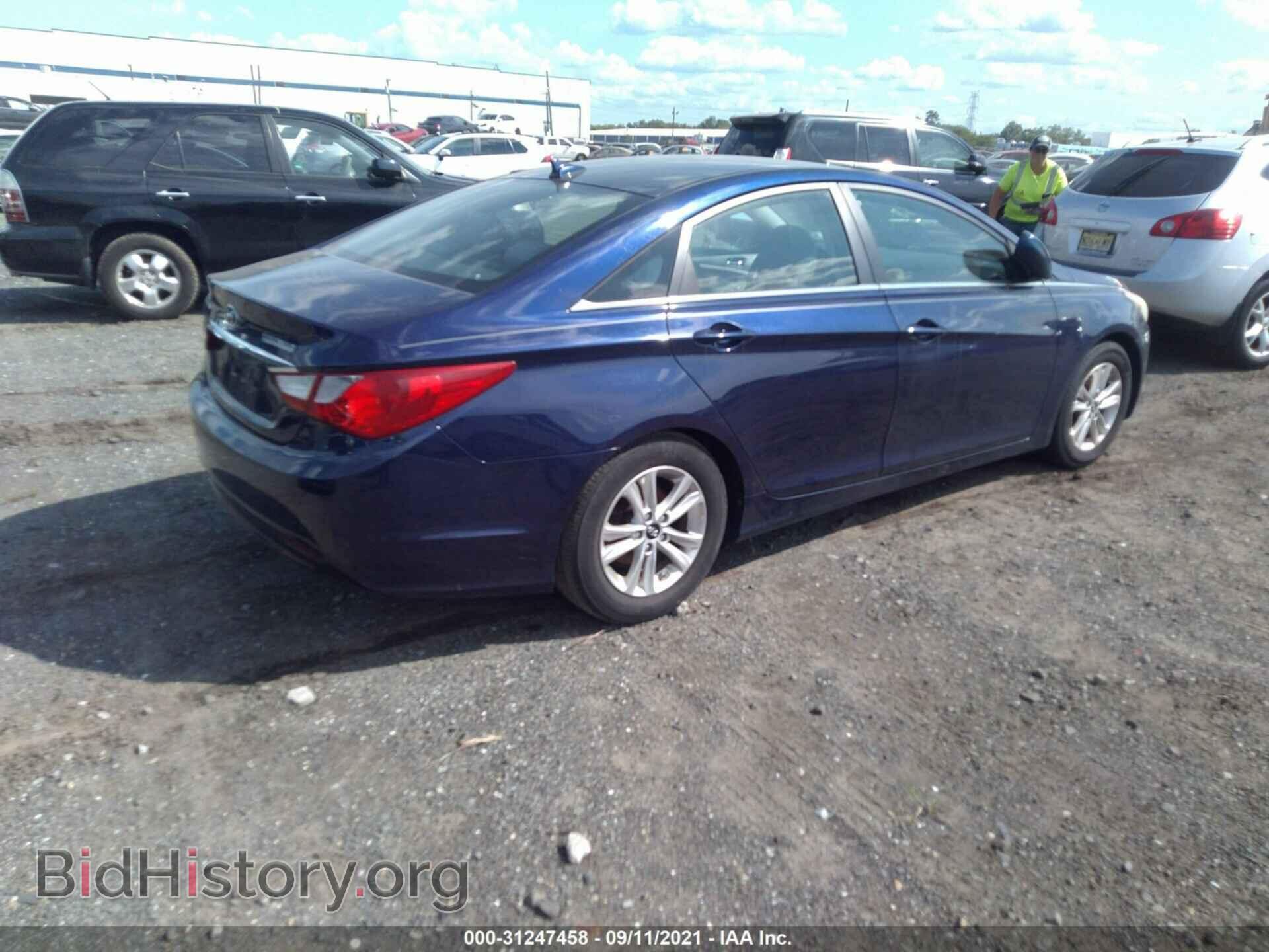 2013 HYUNDAI SONATA - VIN: 5NPEB4AC2DH668486 - Фото 4