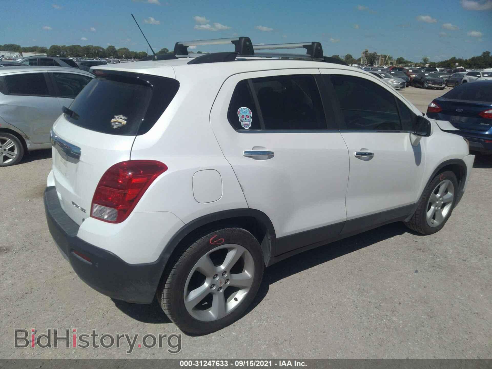 2015 CHEVROLET TRAX - VIN: KL7CJNSB2FB125890 - Фото 4