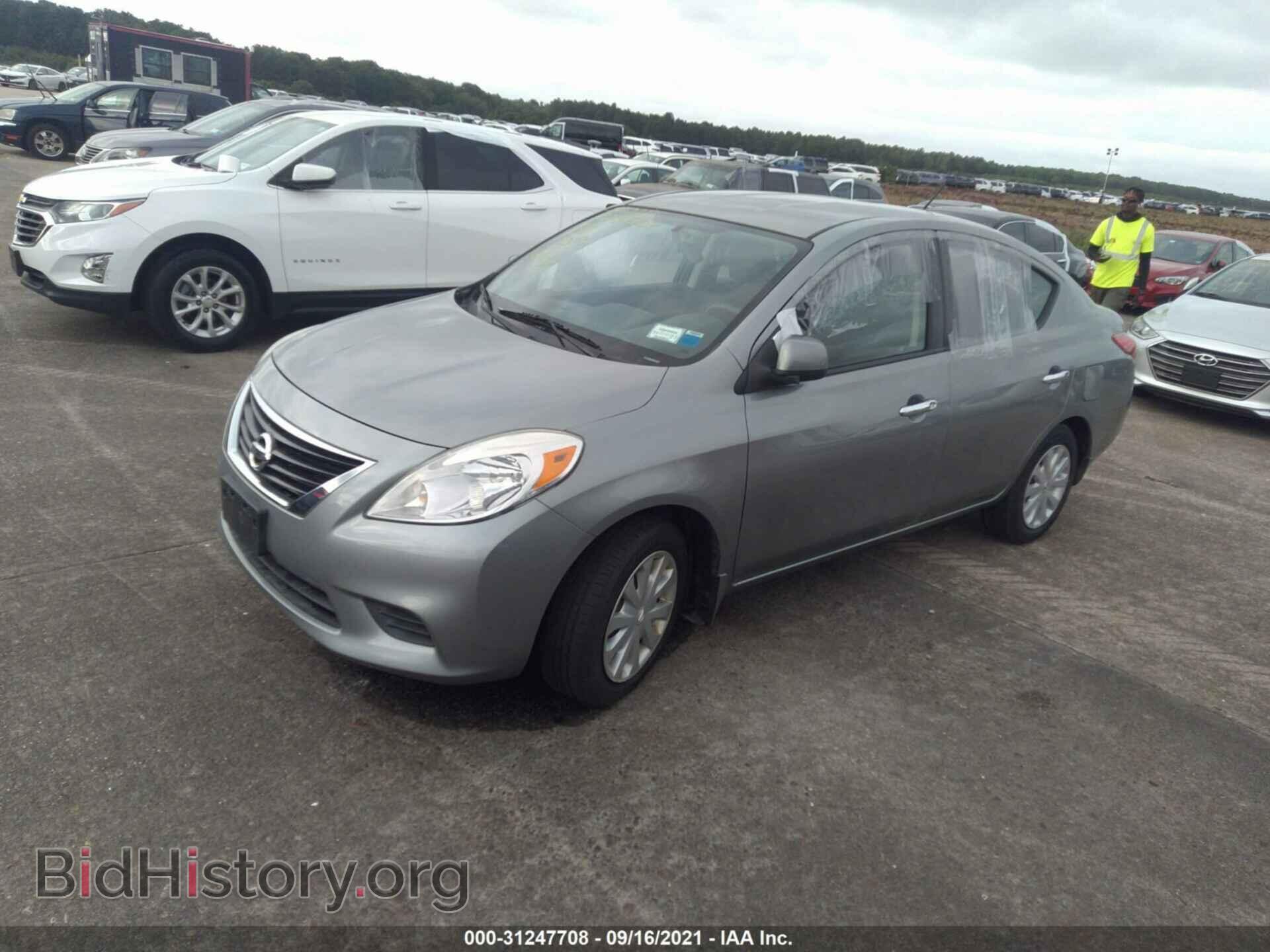 2012 NISSAN VERSA - VIN: 3N1CN7AP4CL935714 - Фото 2