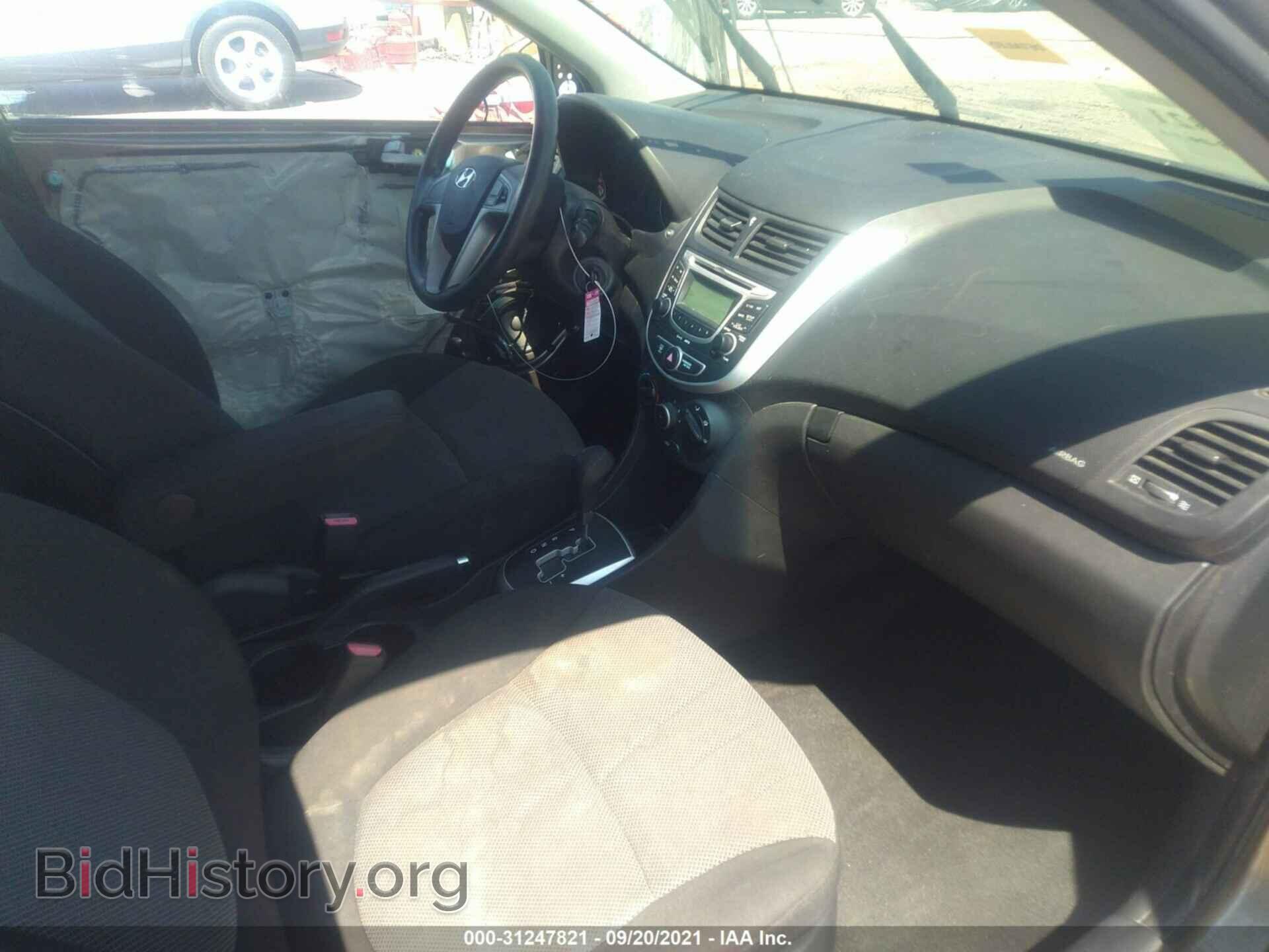 2013 HYUNDAI ACCENT - VIN: KMHCT5AE8DU083361 - Фото 5