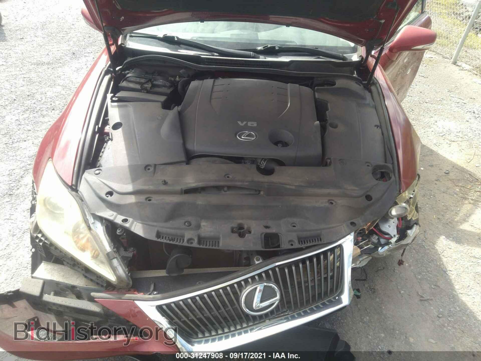 2010 LEXUS IS 250 - VIN: JTHBF5C27A5122441 - Фото 10