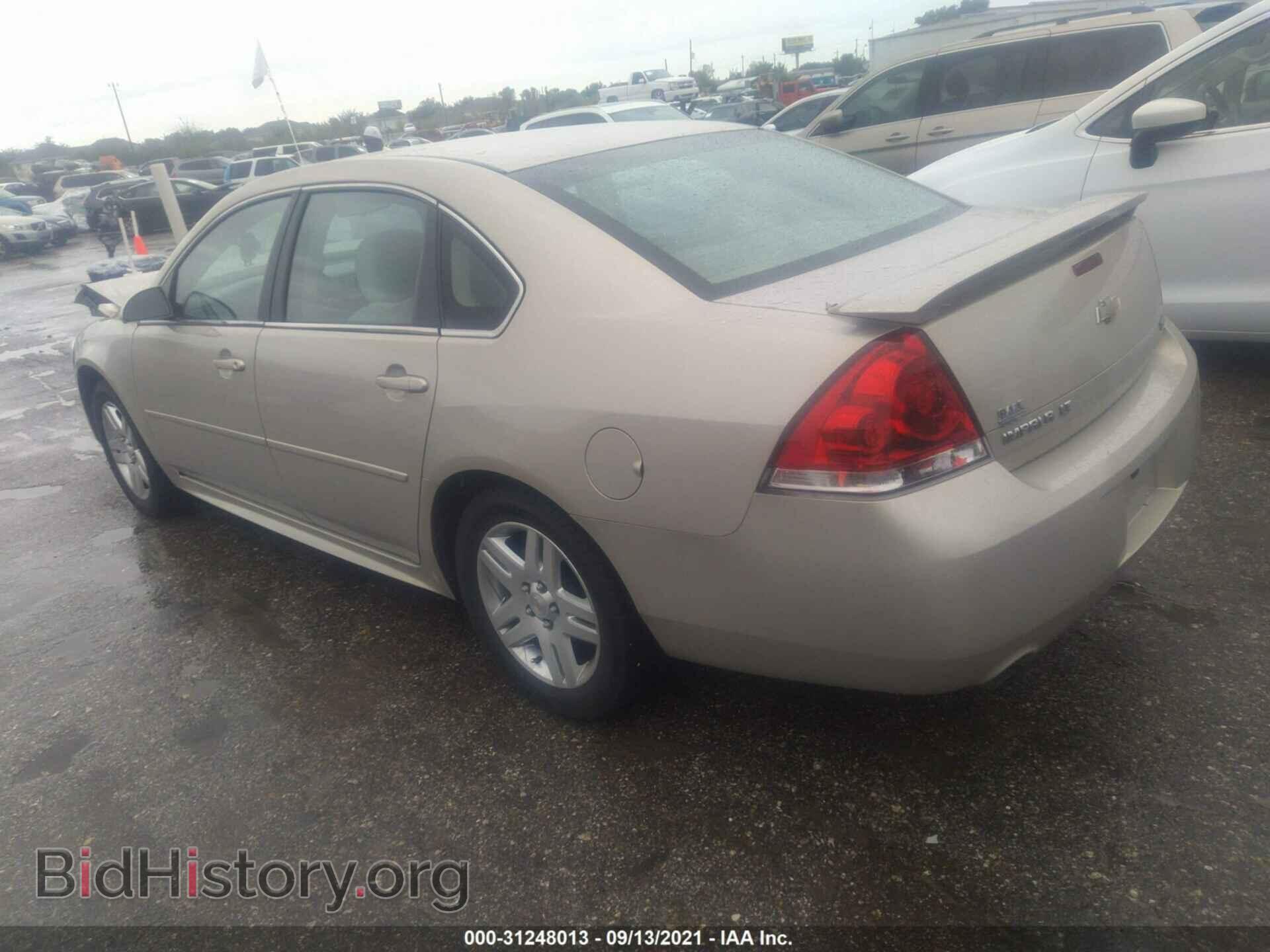 2012 CHEVROLET IMPALA - VIN: 2G1WG5E3XC1100730 - Фото 3