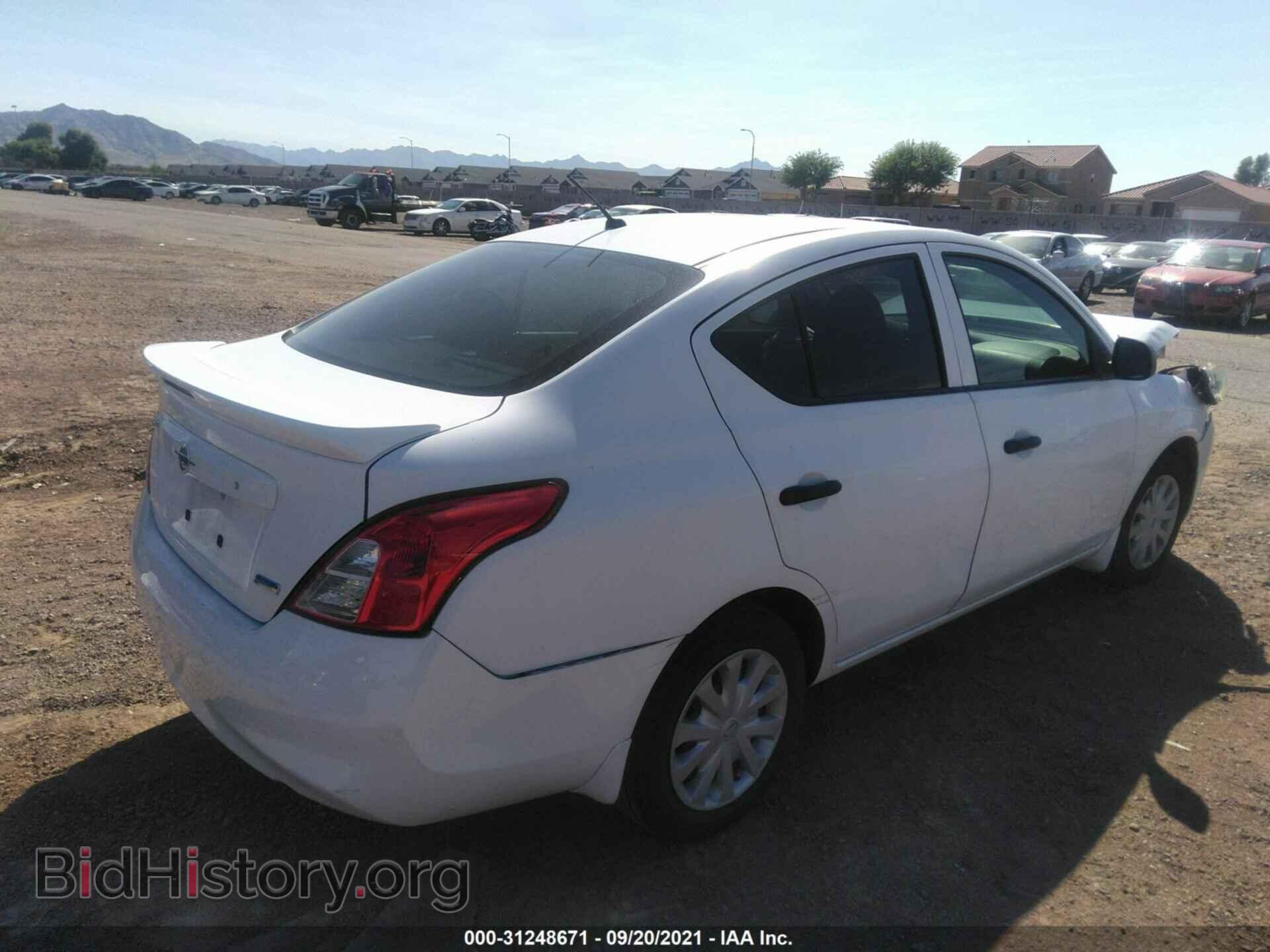2014 NISSAN VERSA - VIN: 3N1CN7AP6EL866060 - Фото 4