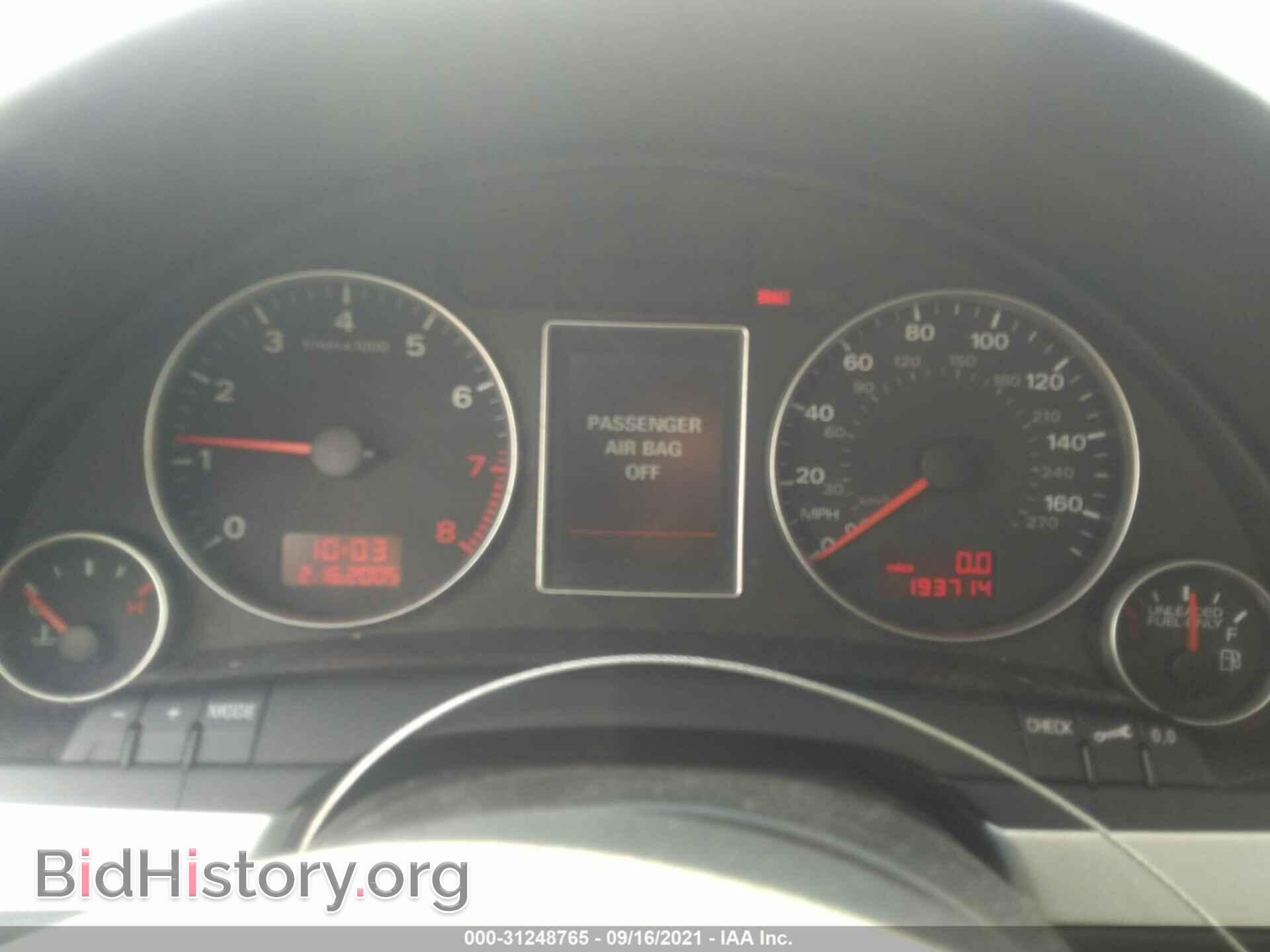 2006 AUDI A4 - VIN: WAUSF78E96A067244 - Фото 7