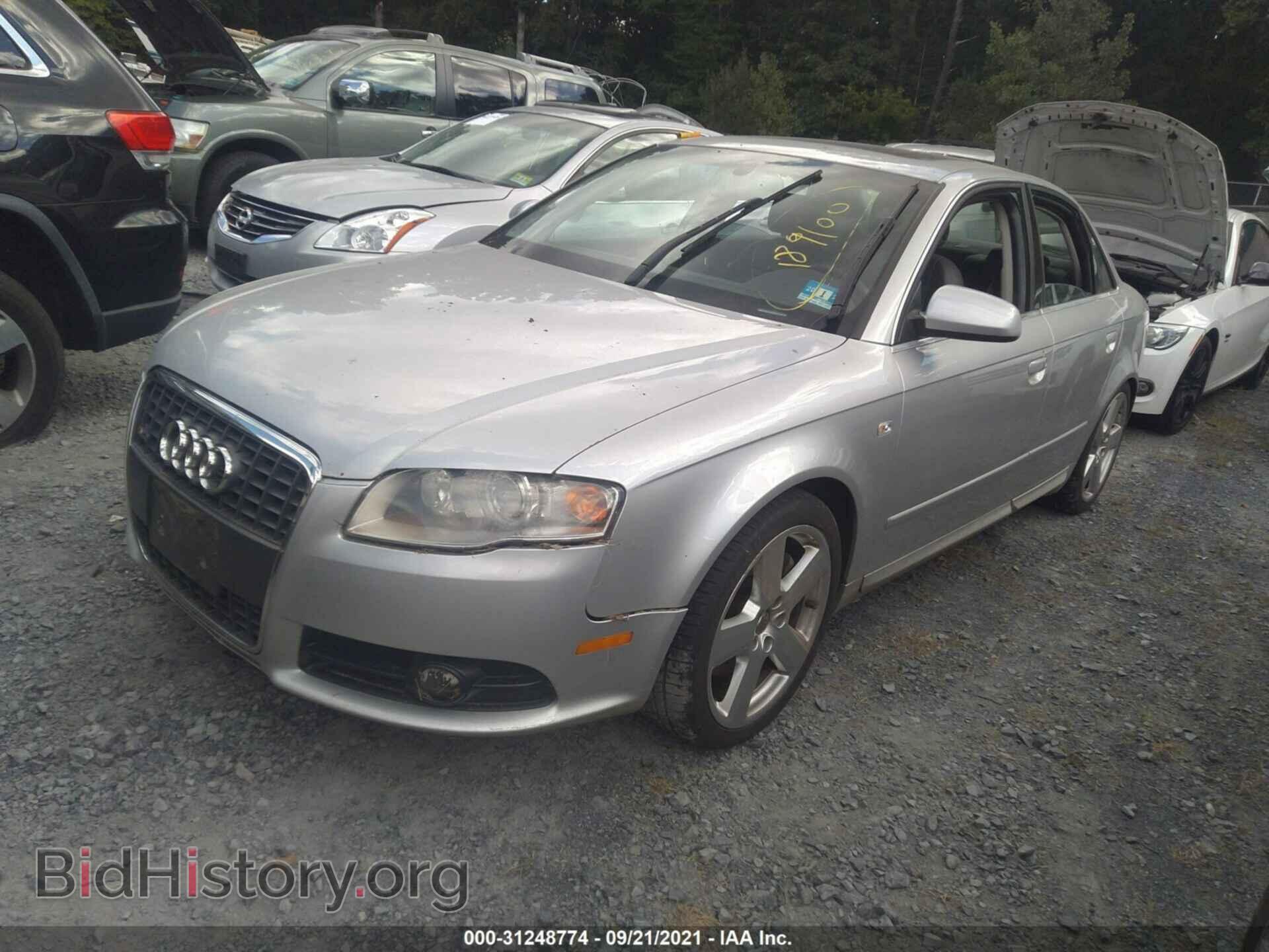 2008 AUDI A4 - VIN: WAUDH78E68A030268 - Фото 2