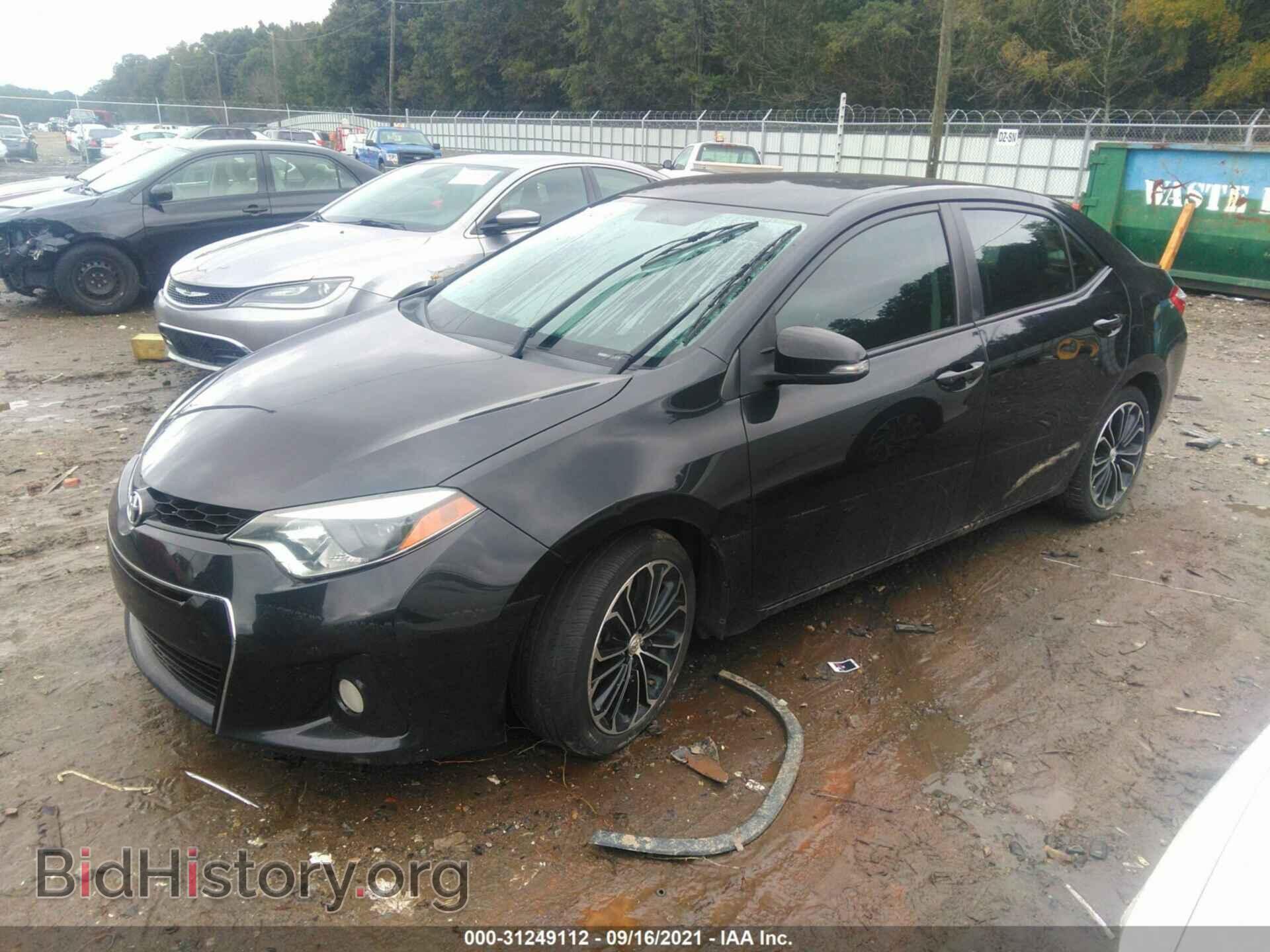 2014 TOYOTA COROLLA - VIN: 2T1BURHE7EC223599 - Фото 2