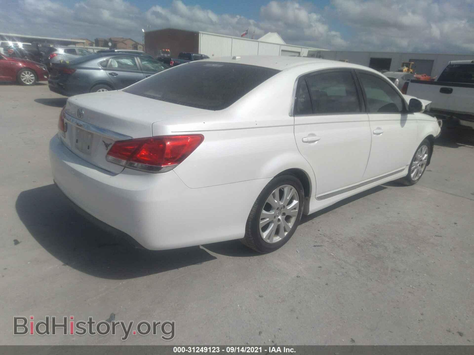 2012 TOYOTA AVALON - VIN: 4T1BK3DB7CU464492 - Фото 4