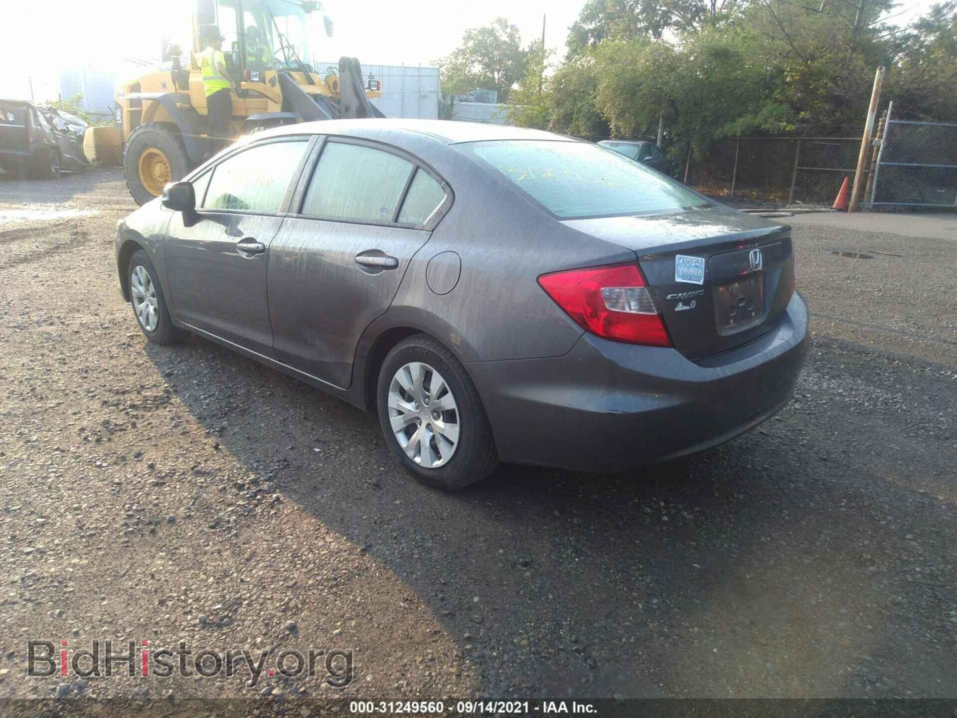 2012 HONDA CIVIC SDN - VIN: 2HGFB2F50CH611263 - Фото 3