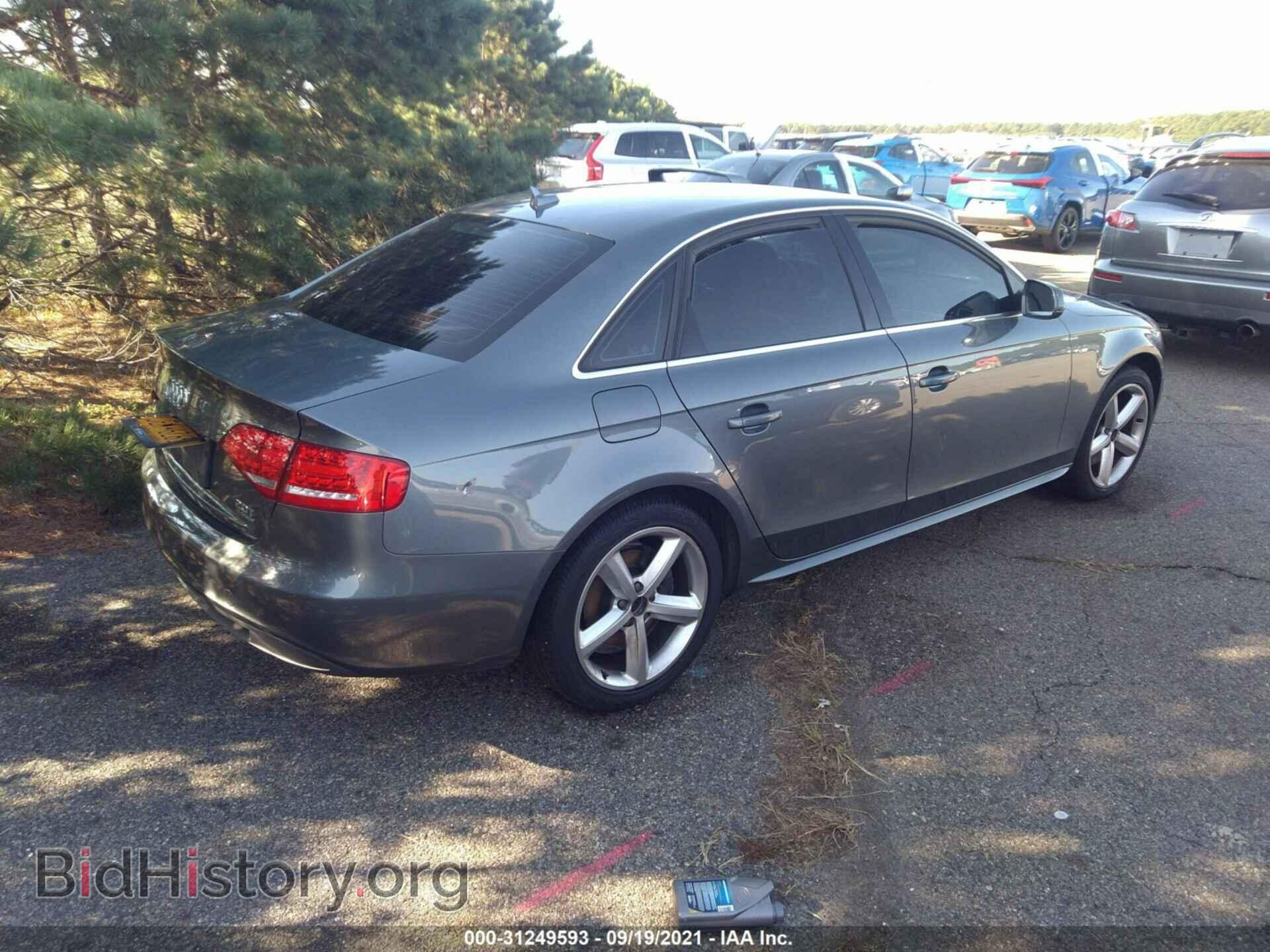 2012 AUDI A4 - VIN: WAUFFAFL1CA090108 - Photo 4