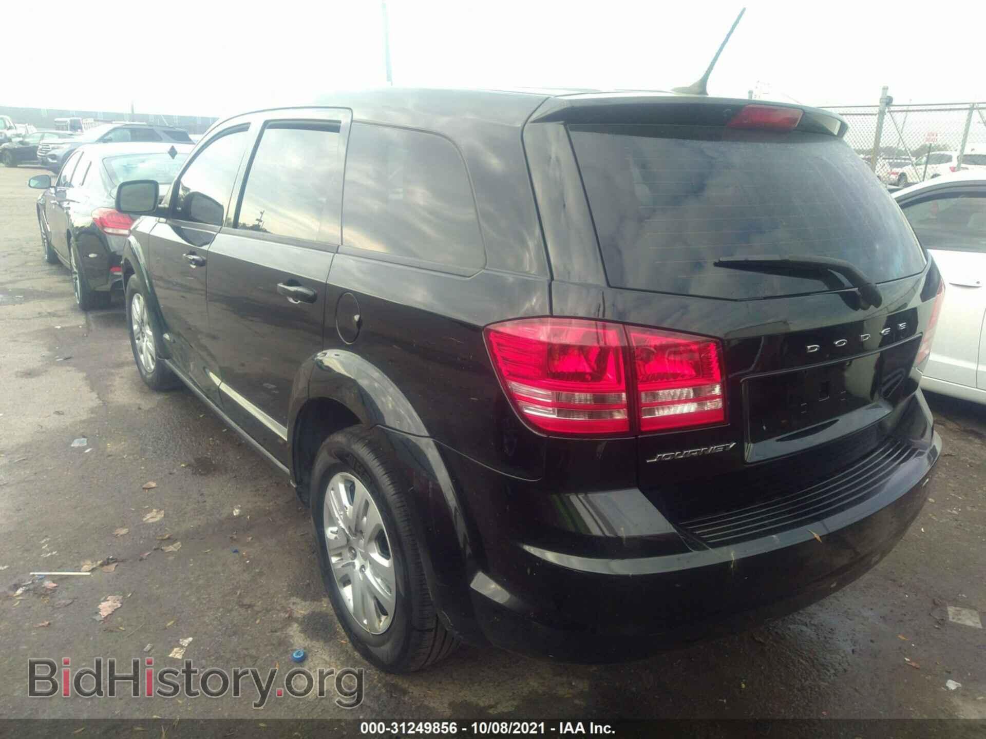 2014 DODGE JOURNEY - VIN: 3C4PDCAB2ET117626 - Фото 3