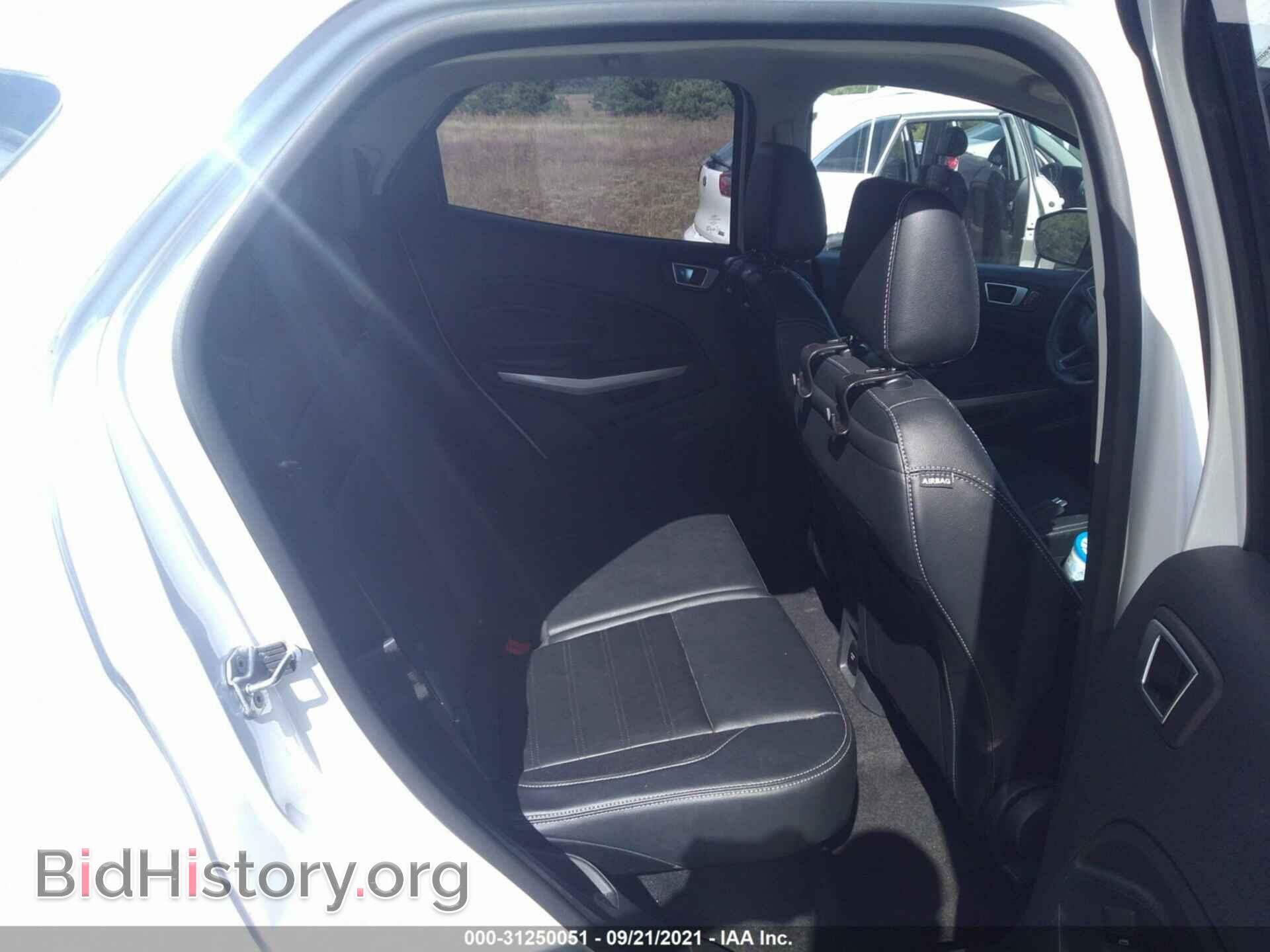 2019 FORD ECOSPORT - VIN: MAJ6S3KL4KC310530 - Фото 8