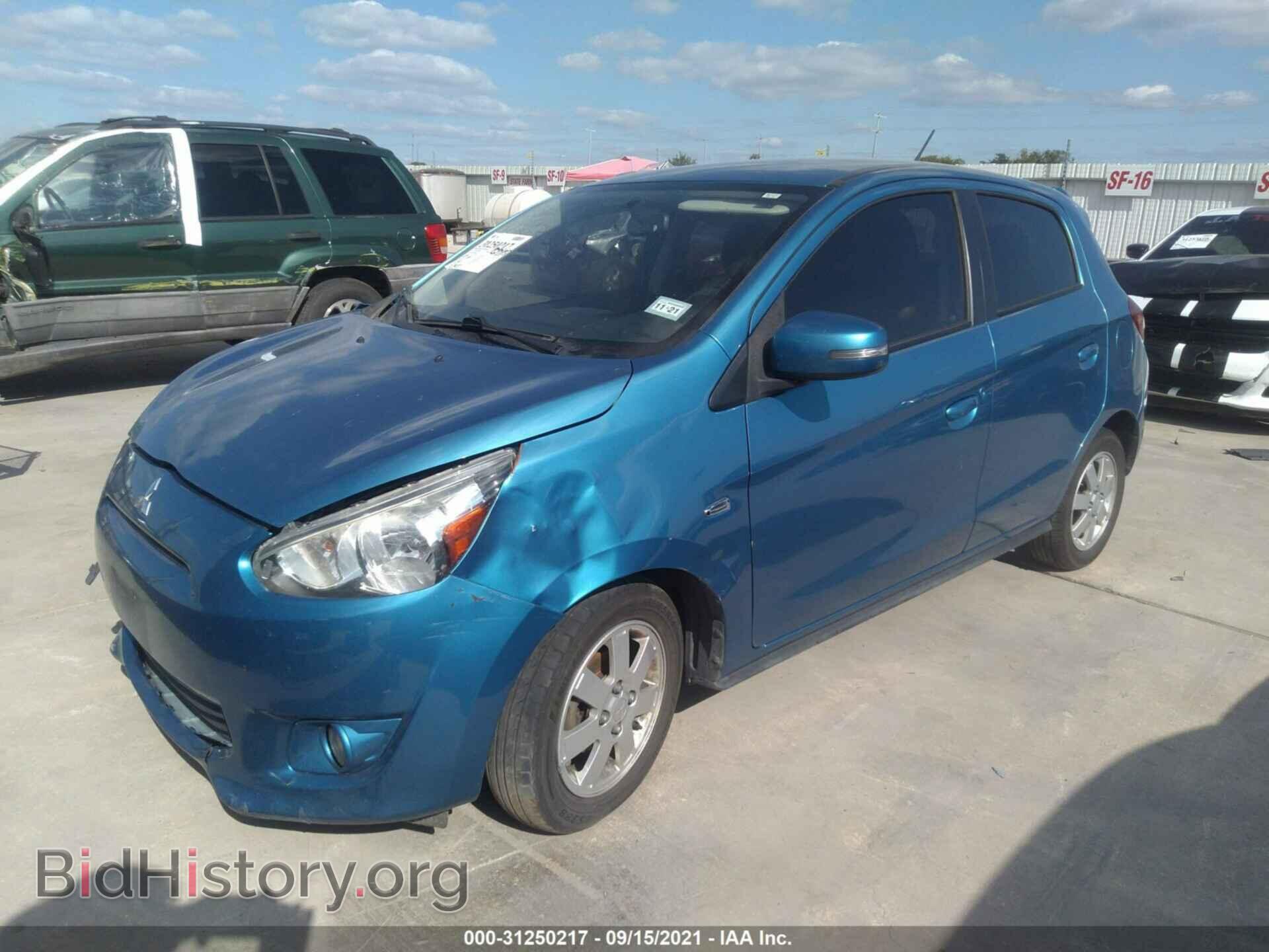 2015 MITSUBISHI MIRAGE - VIN: ML32A4HJ2FH042810 - Фото 2