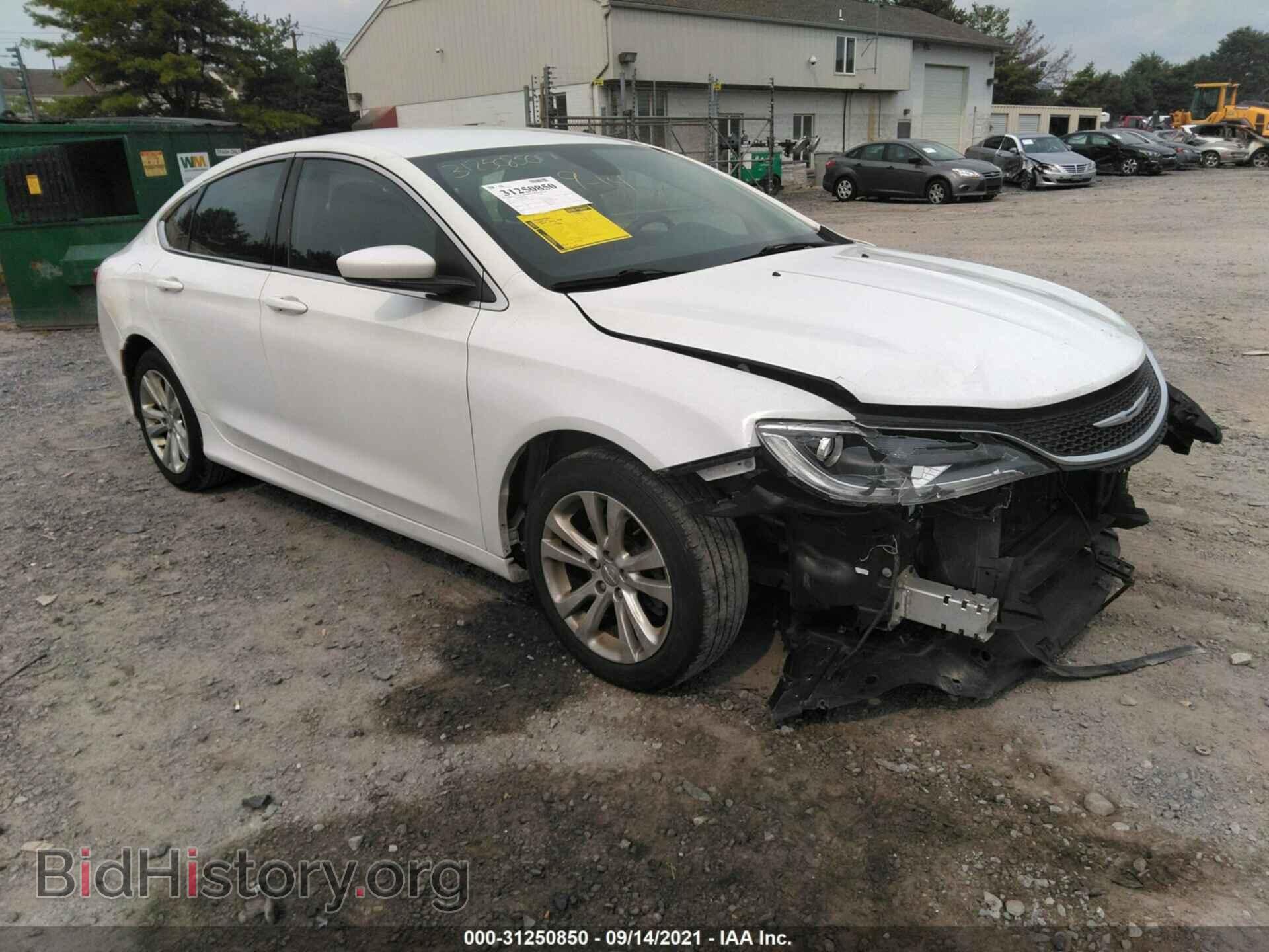 Photo 1C3CCCAB0FN675420 - CHRYSLER 200 2015